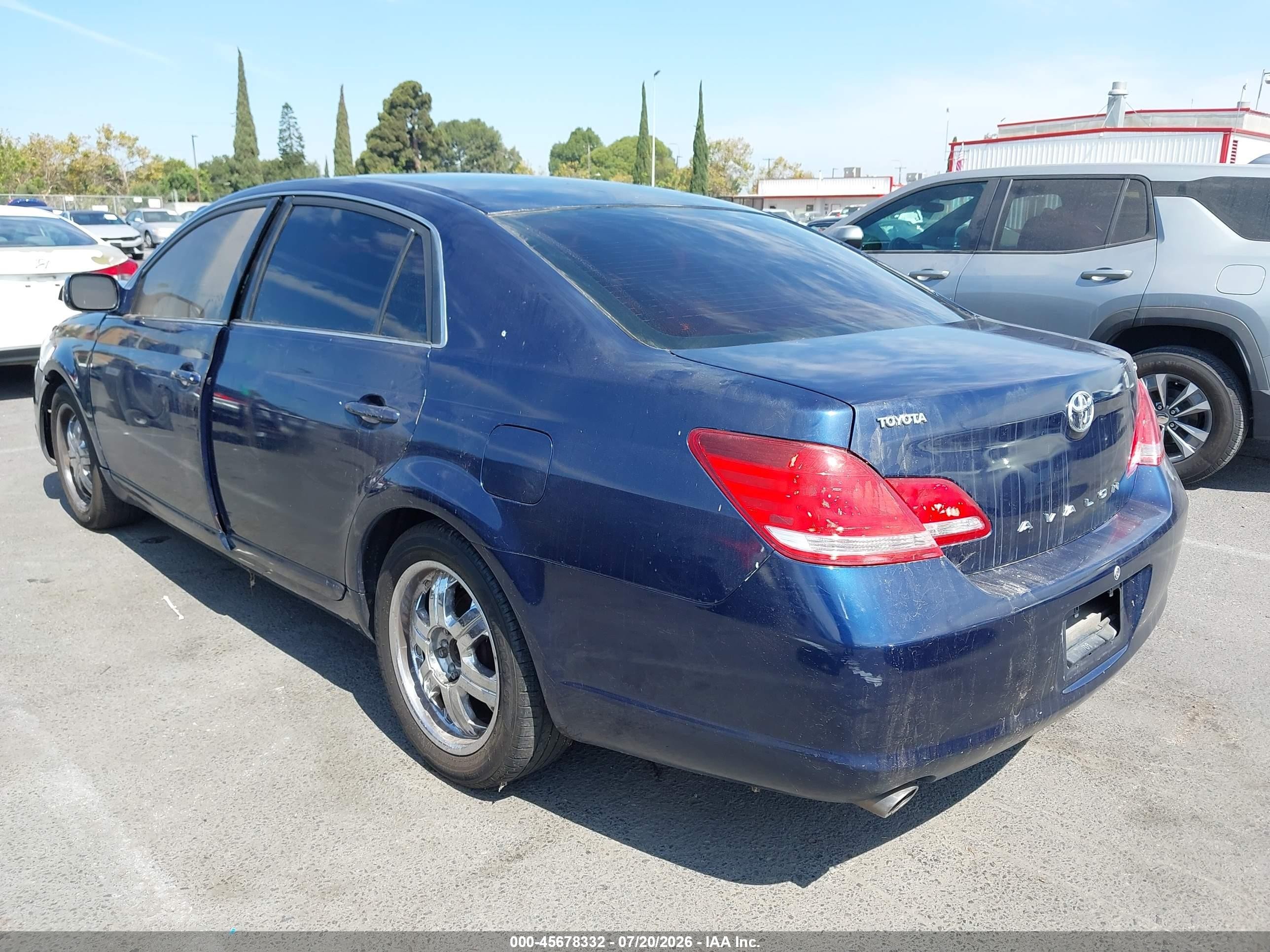2005 Toyota Avalon Xls Blue vin: 4T1BK36B35U012409