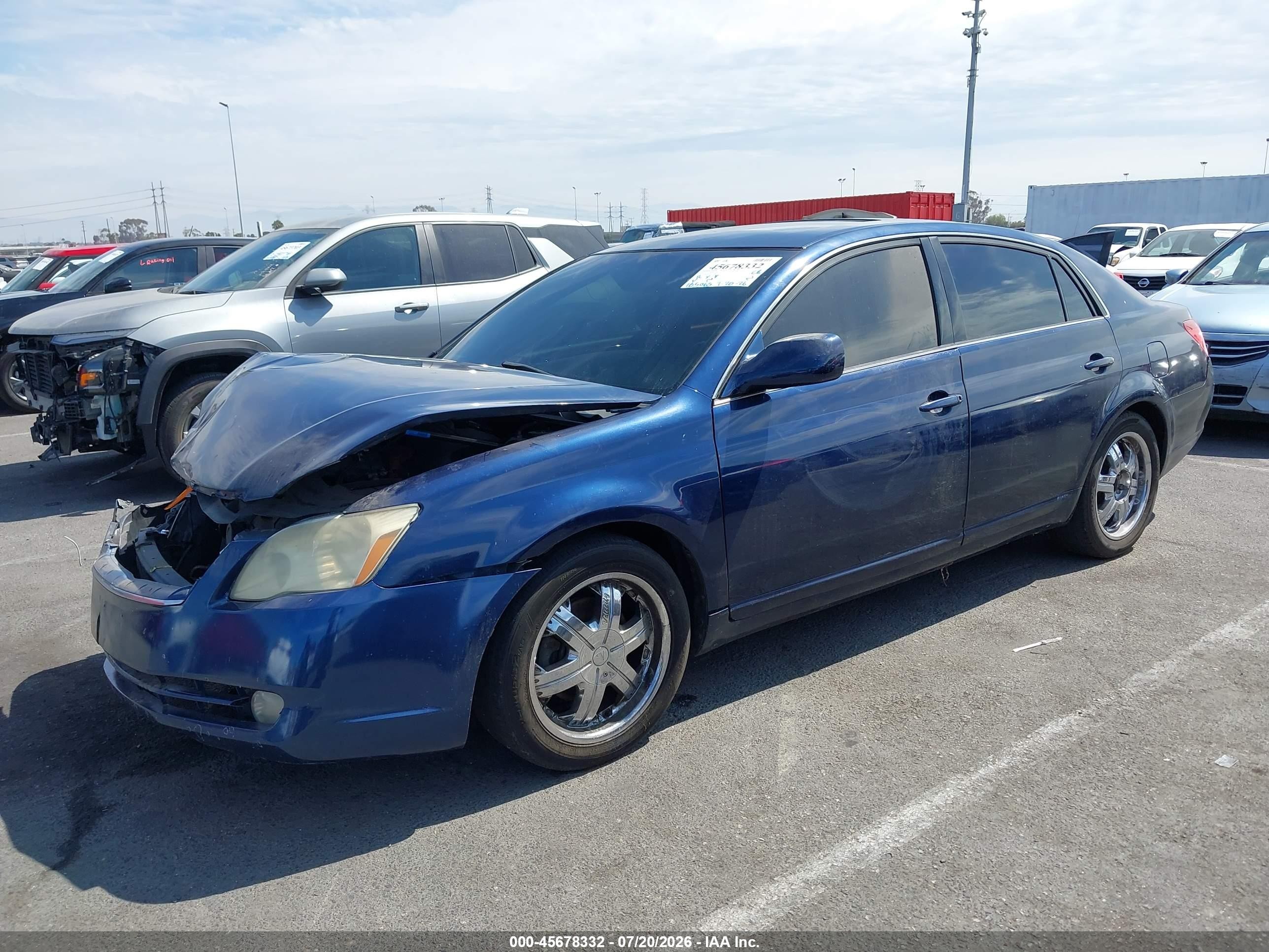 2005 Toyota Avalon Xls Blue vin: 4T1BK36B35U012409