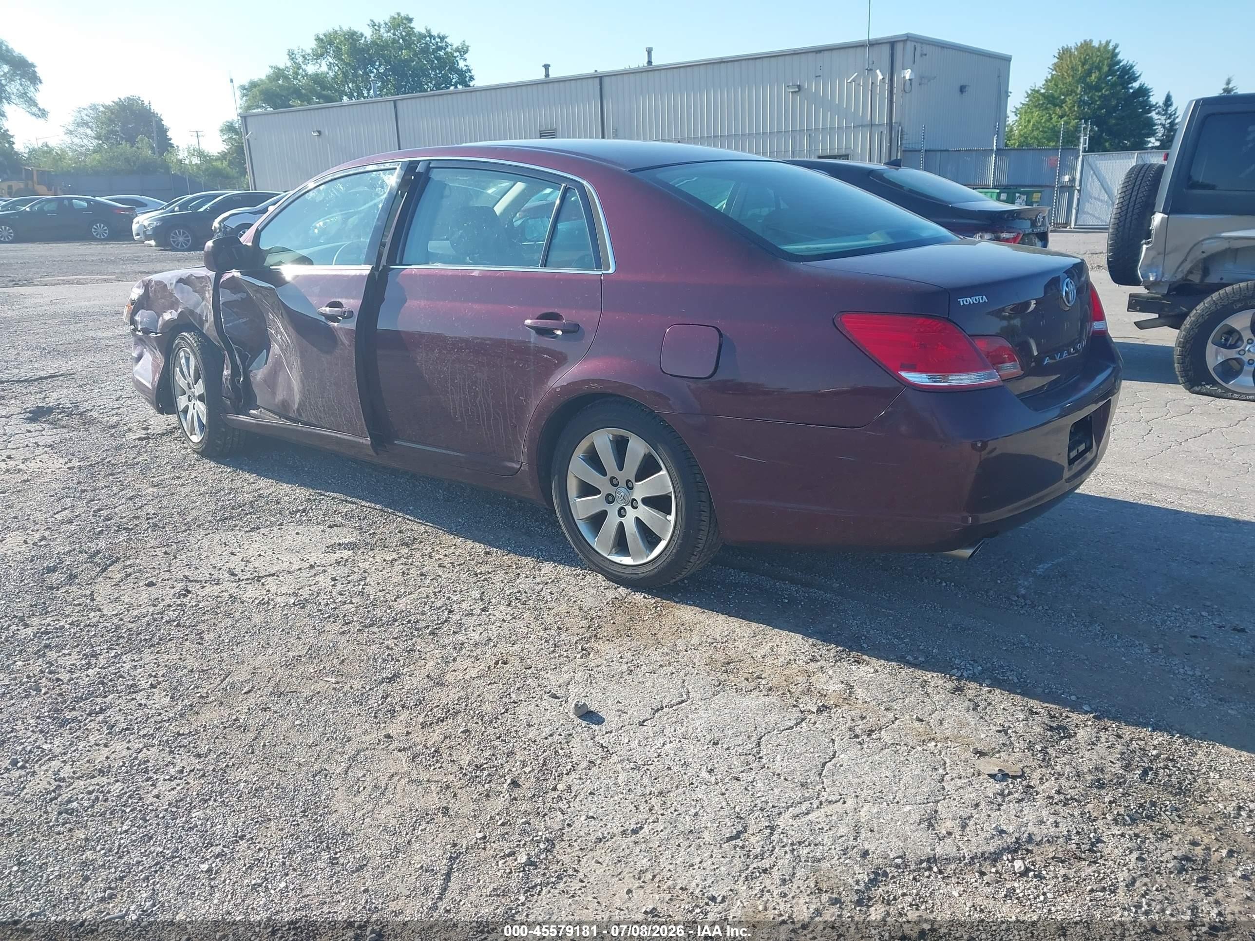 2005 Toyota Avalon Xls Burgundy vin: 4T1BK36B35U043787