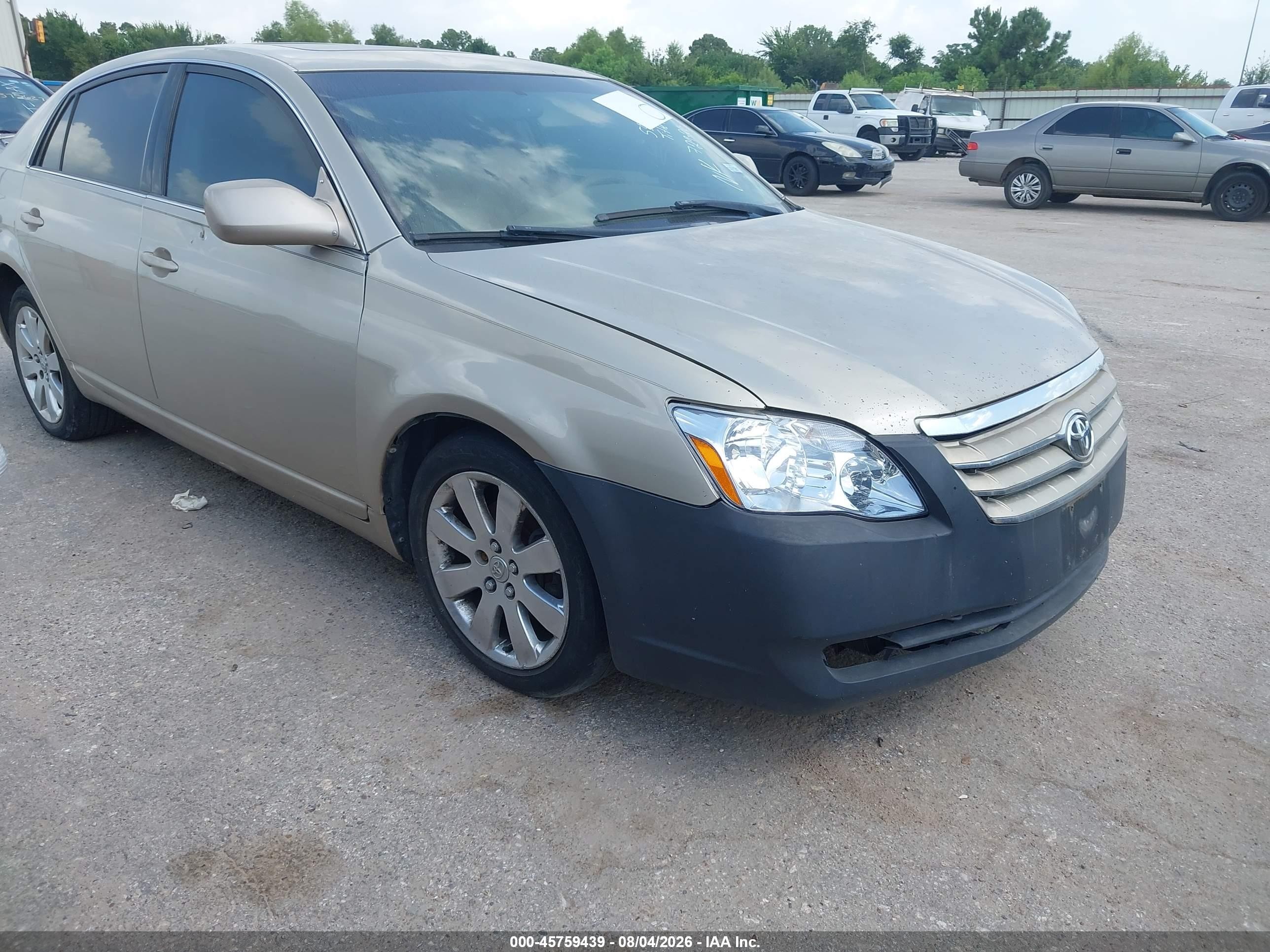 2005 Toyota Avalon Xls Beige vin: 4T1BK36B35U049038