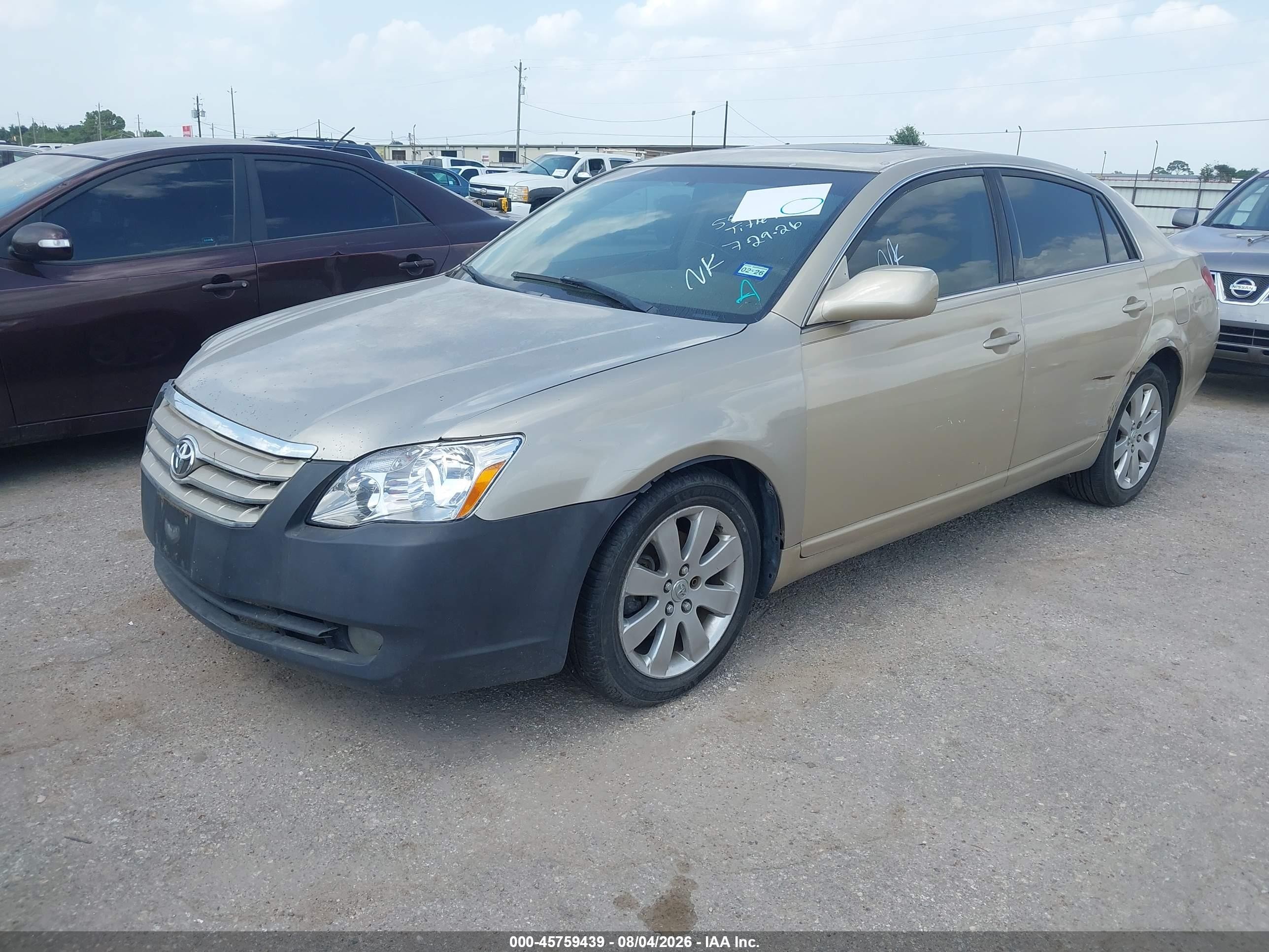 2005 Toyota Avalon Xls Бежевый vin: 4T1BK36B35U049038