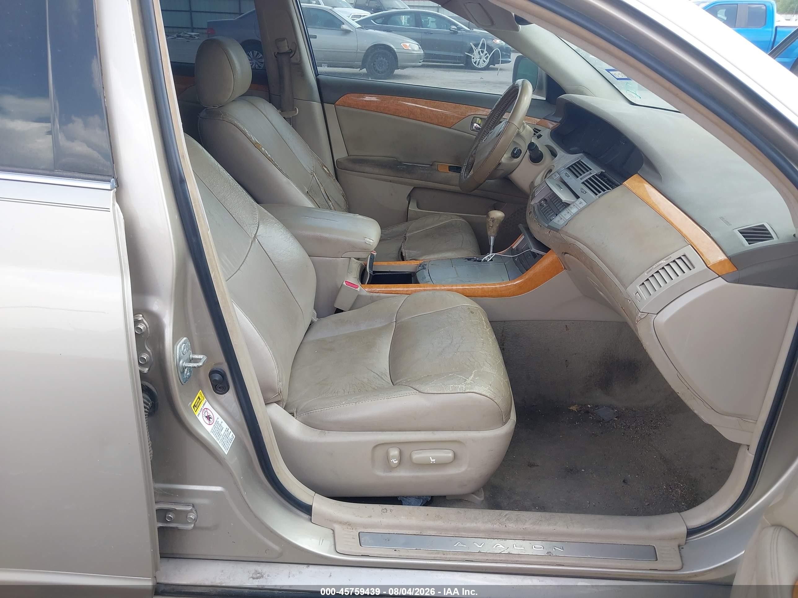 2005 Toyota Avalon Xls Бежевый vin: 4T1BK36B35U049038