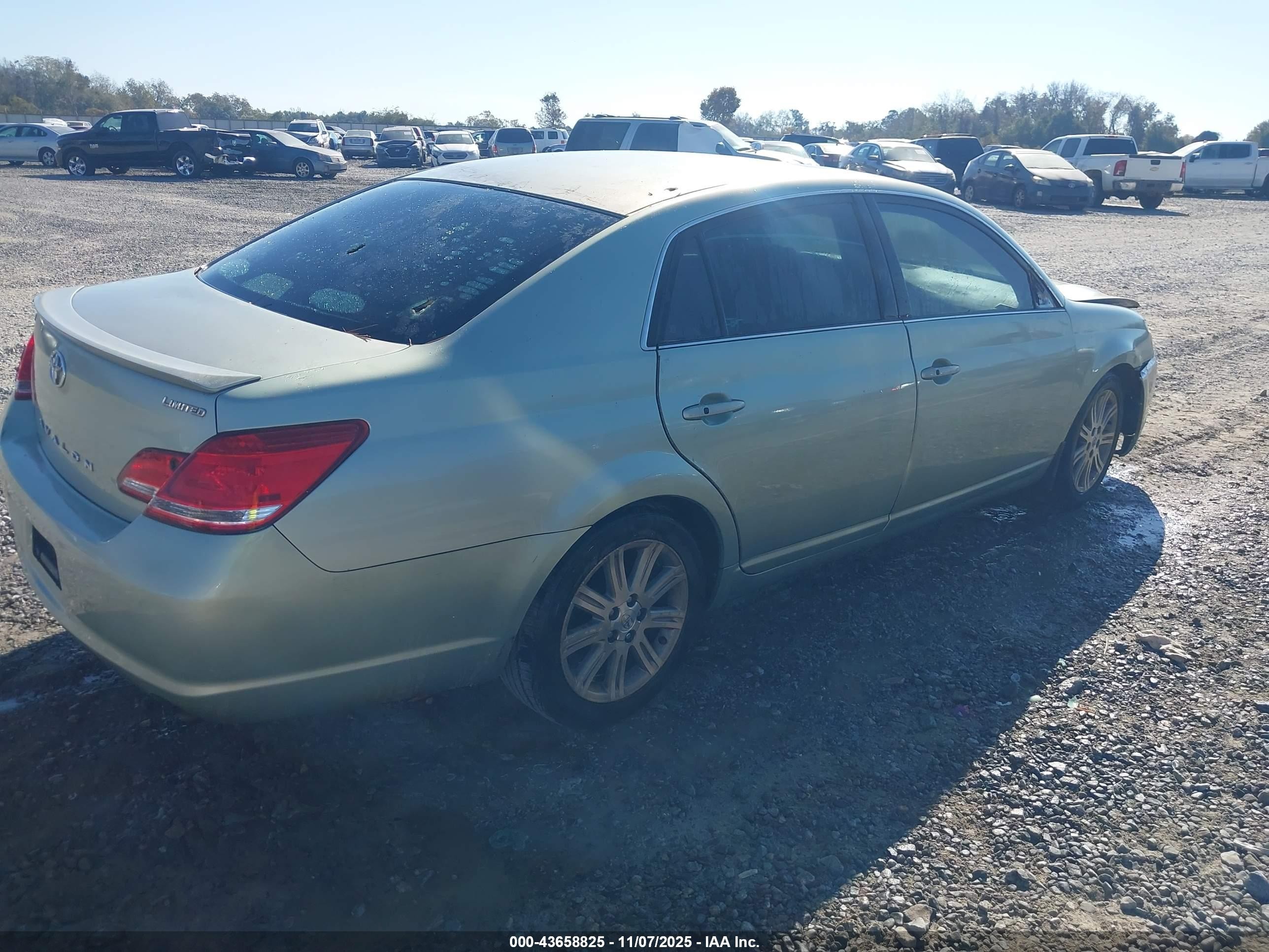 2005 Toyota Avalon Limited Зеленый vin: 4T1BK36B35U055017