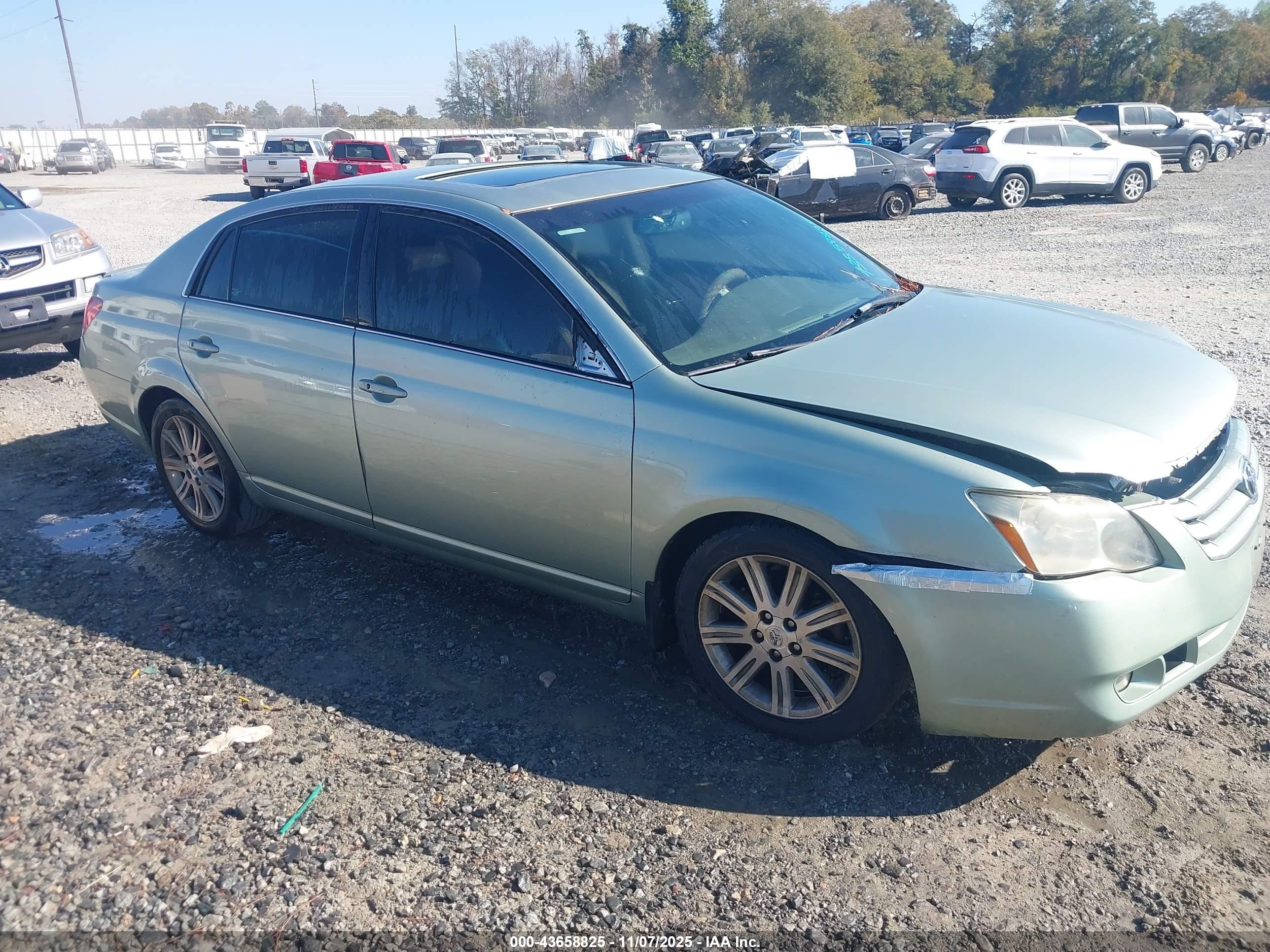 2005 Toyota Avalon Limited Green vin: 4T1BK36B35U055017