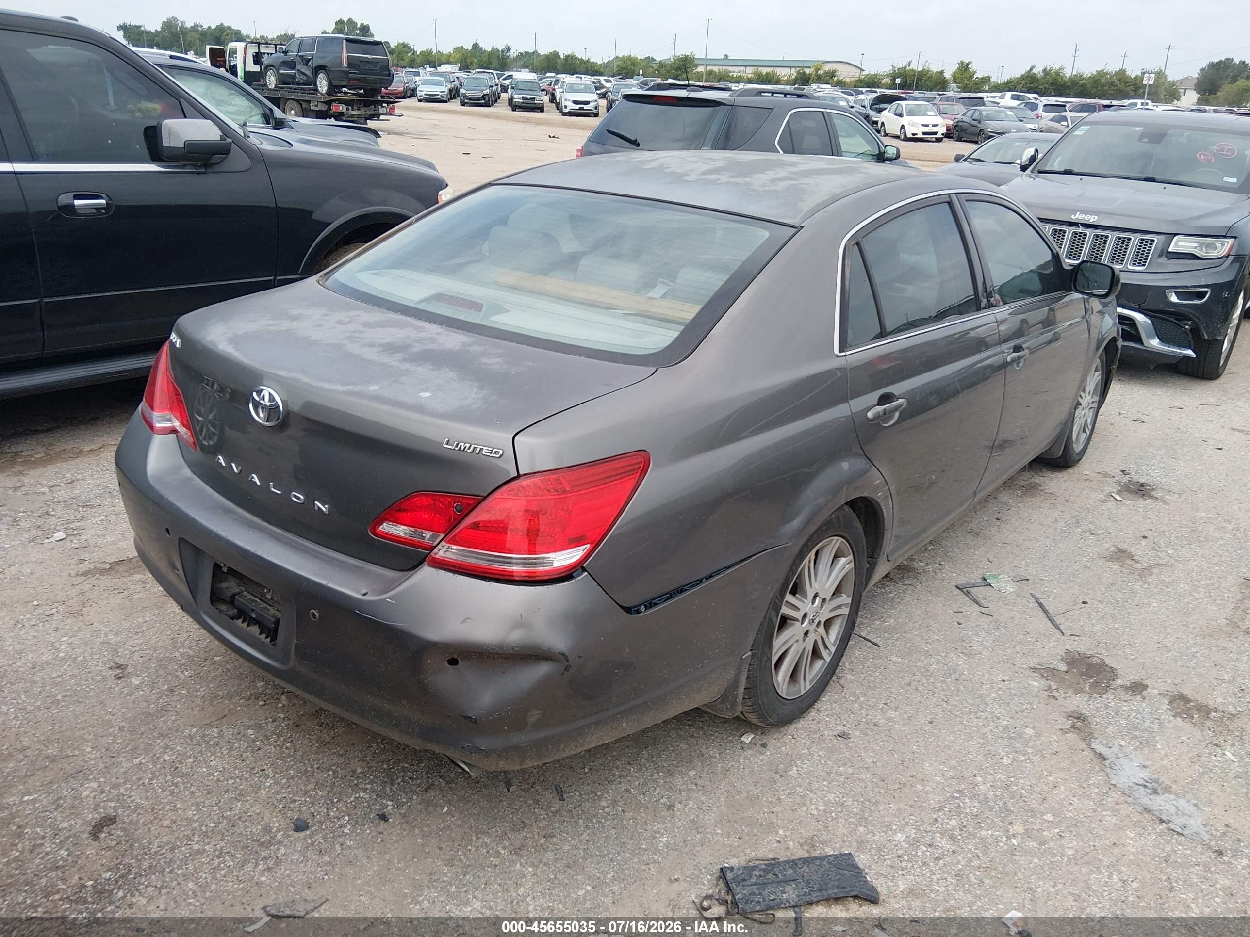 2006 Toyota Avalon Limited Зеленый vin: 4T1BK36B36U062762