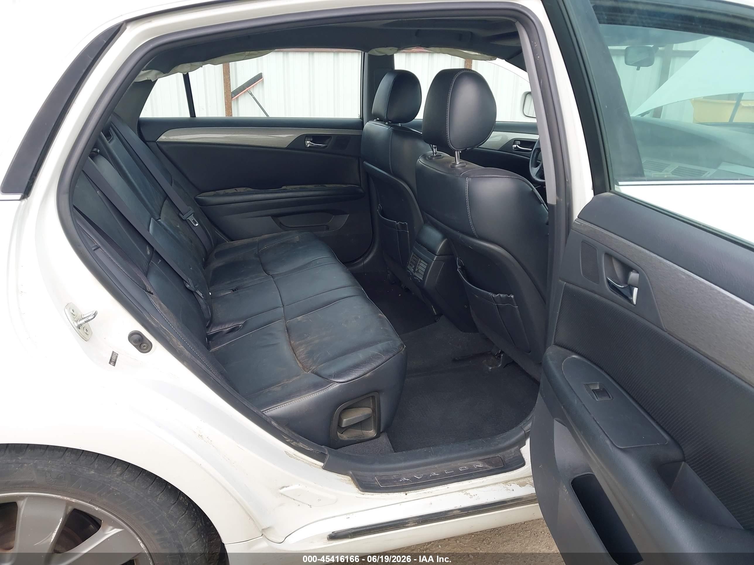 2006 Toyota Avalon Touring White vin: 4T1BK36B36U067265