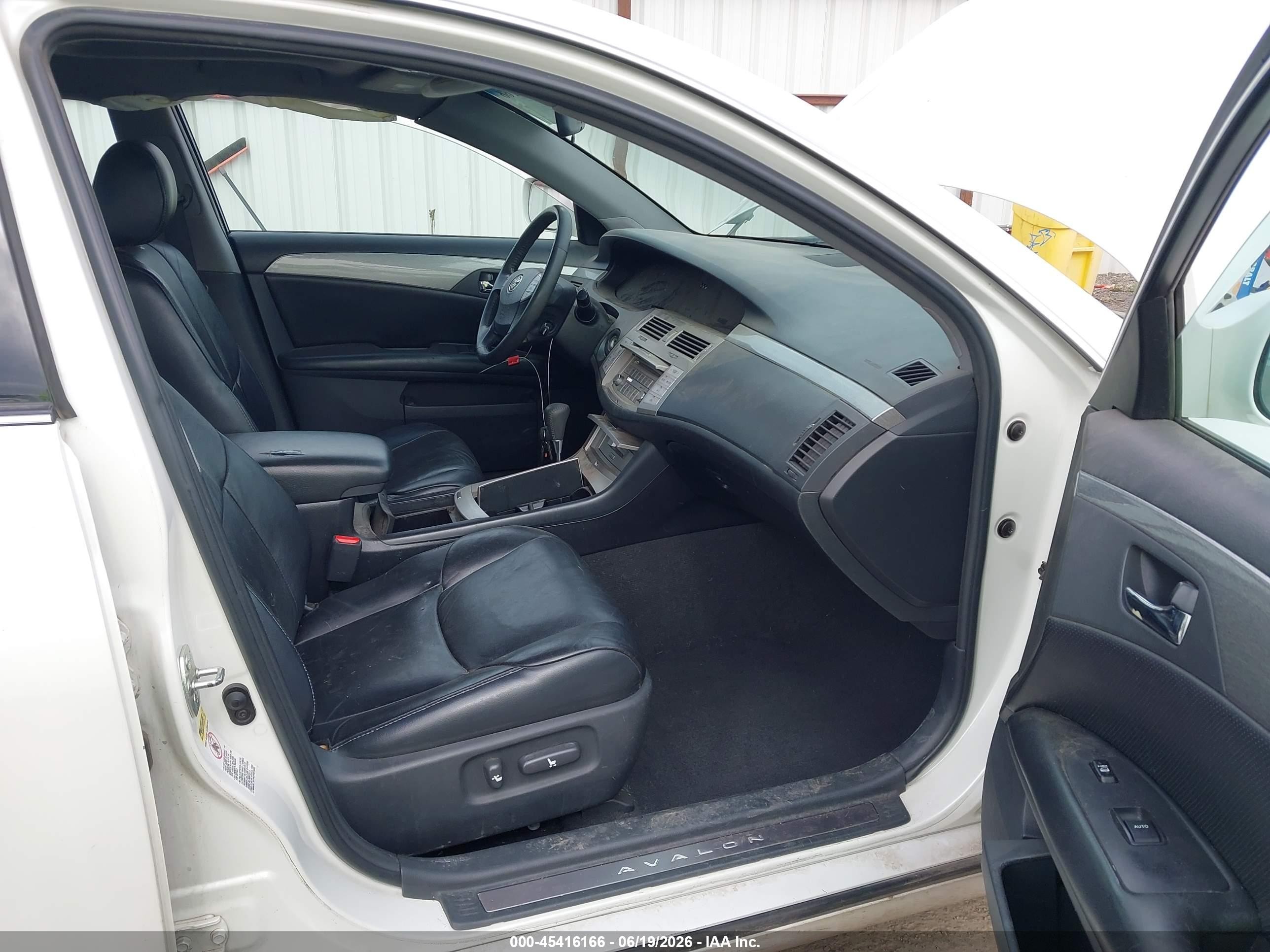 2006 Toyota Avalon Touring White vin: 4T1BK36B36U067265