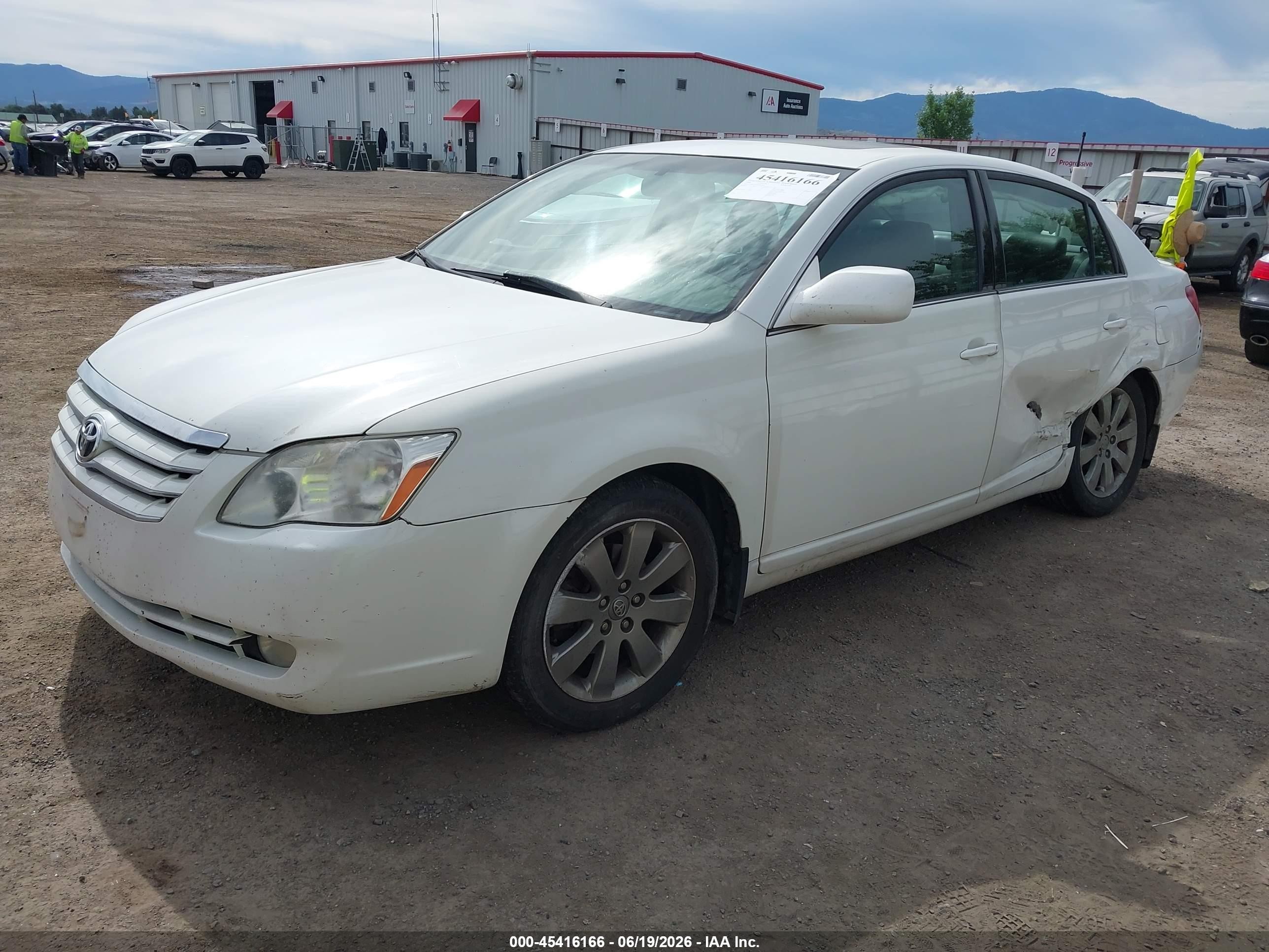 2006 Toyota Avalon Touring White vin: 4T1BK36B36U067265