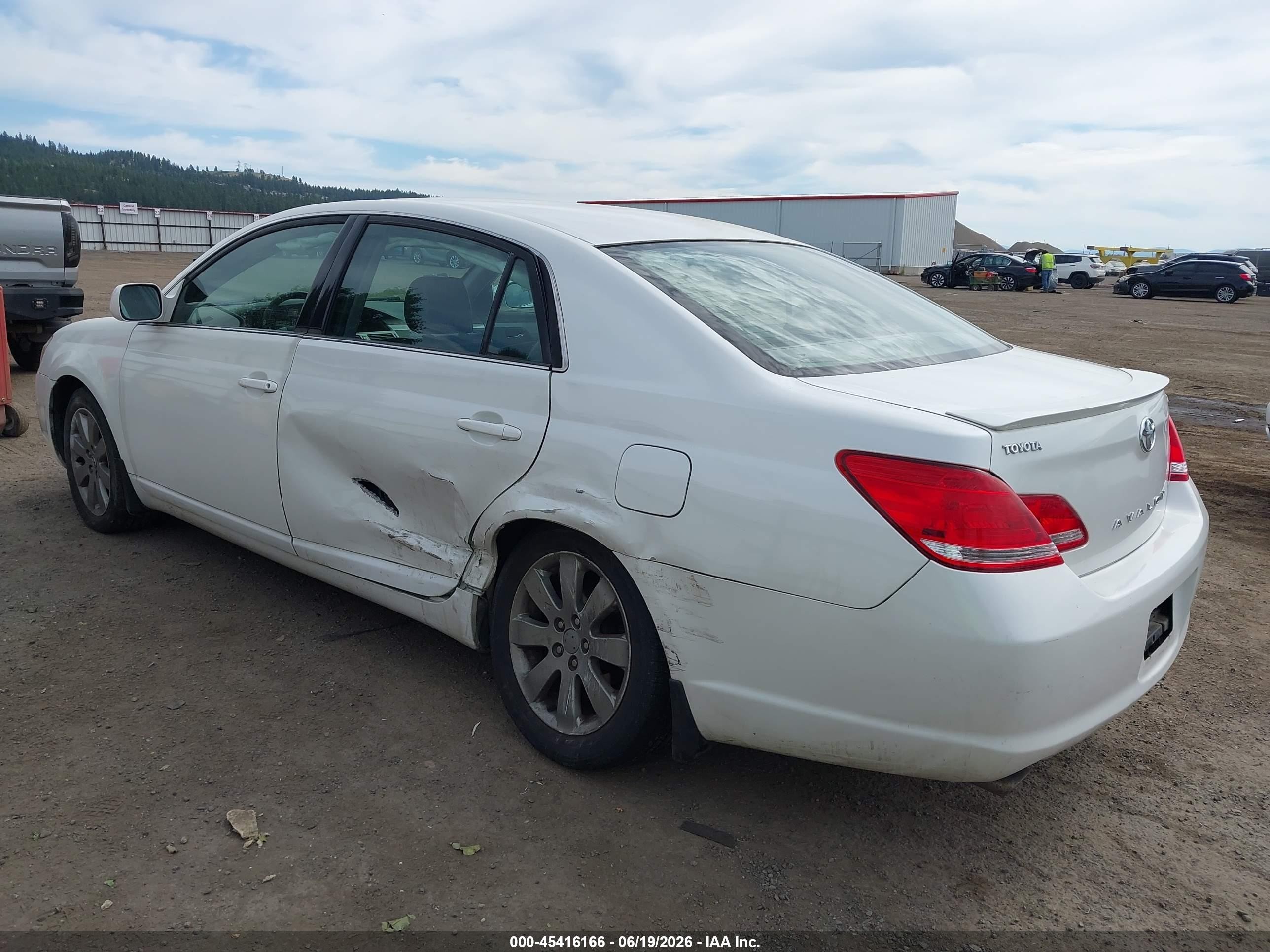 2006 Toyota Avalon Touring White vin: 4T1BK36B36U067265