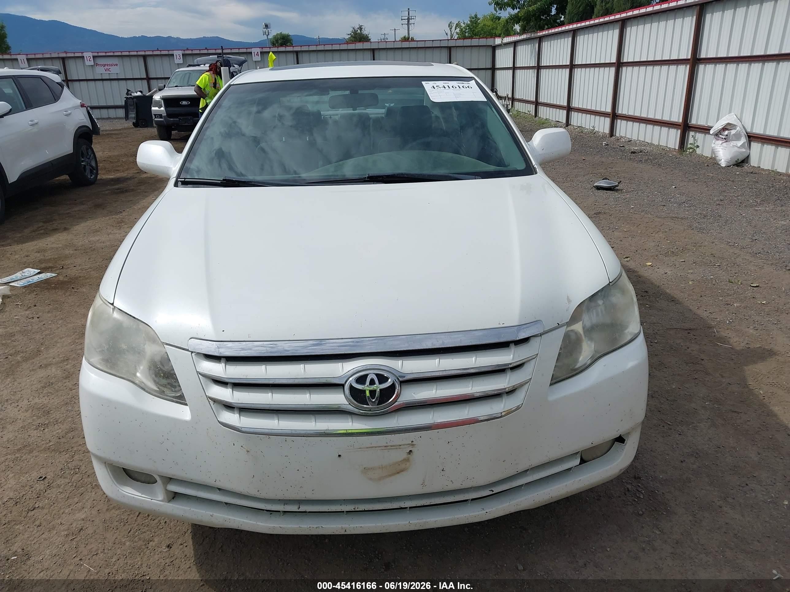 2006 Toyota Avalon Touring White vin: 4T1BK36B36U067265