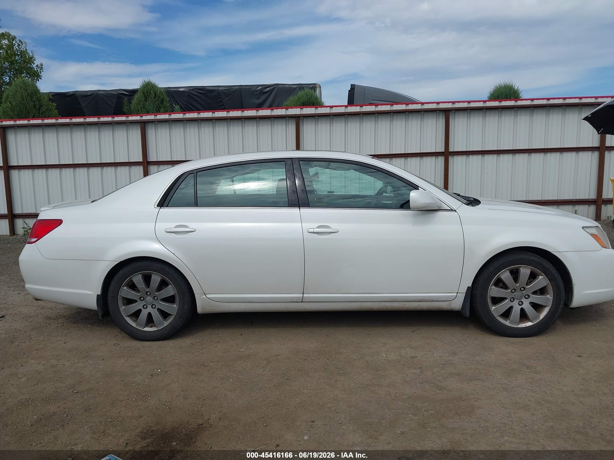 2006 Toyota Avalon Touring White vin: 4T1BK36B36U067265