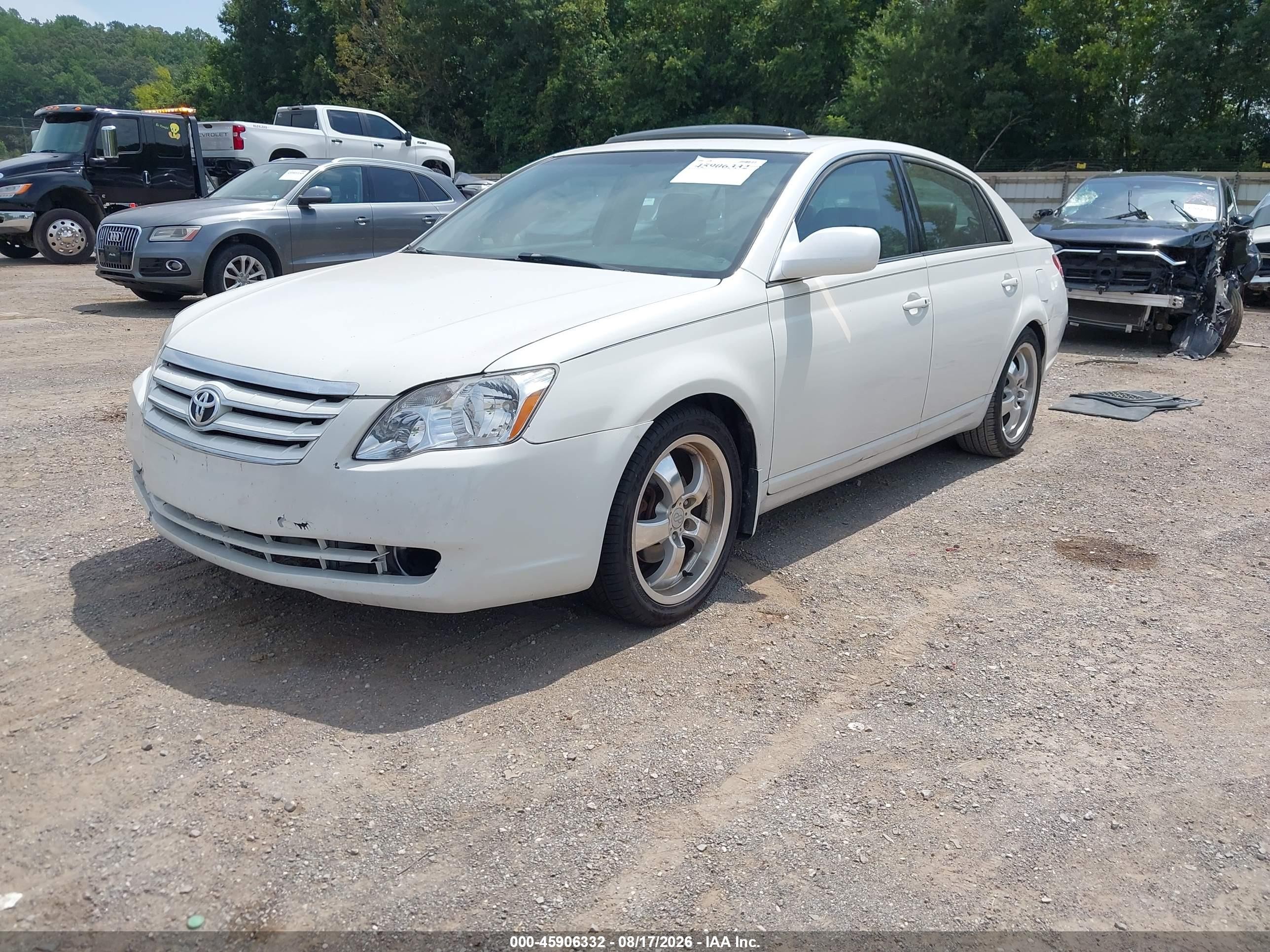 2006 Toyota Avalon Limited White vin: 4T1BK36B36U071879