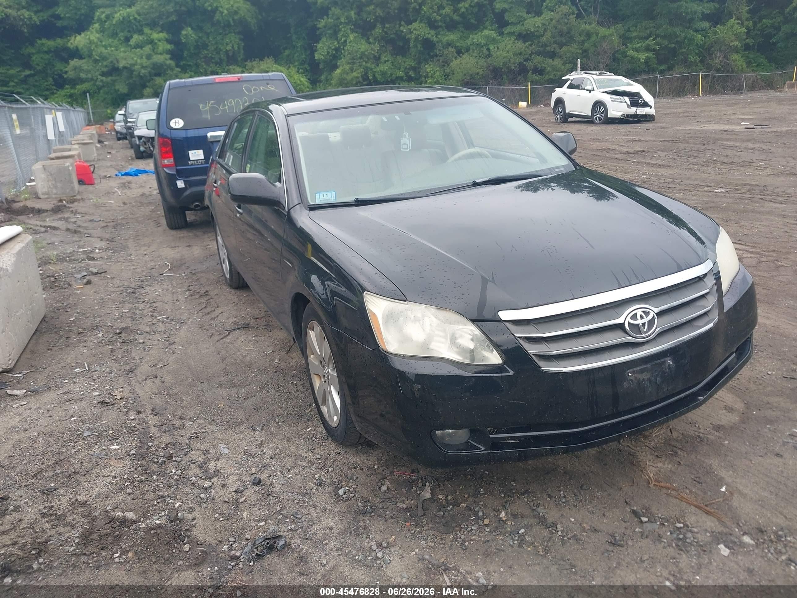 2006 Toyota Avalon Xls Black vin: 4T1BK36B36U072515
