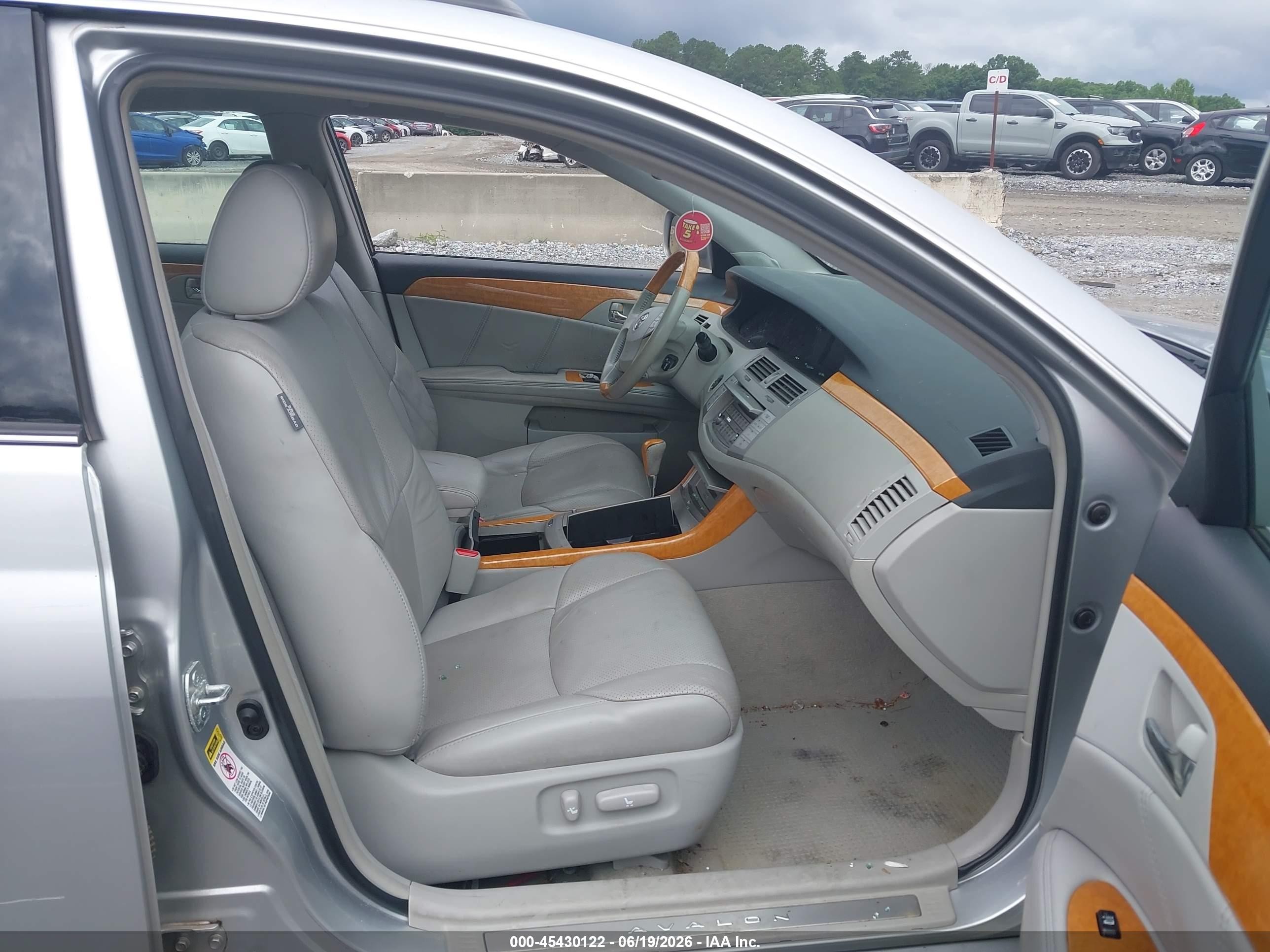 2006 Toyota Avalon Limited Silver vin: 4T1BK36B36U072739