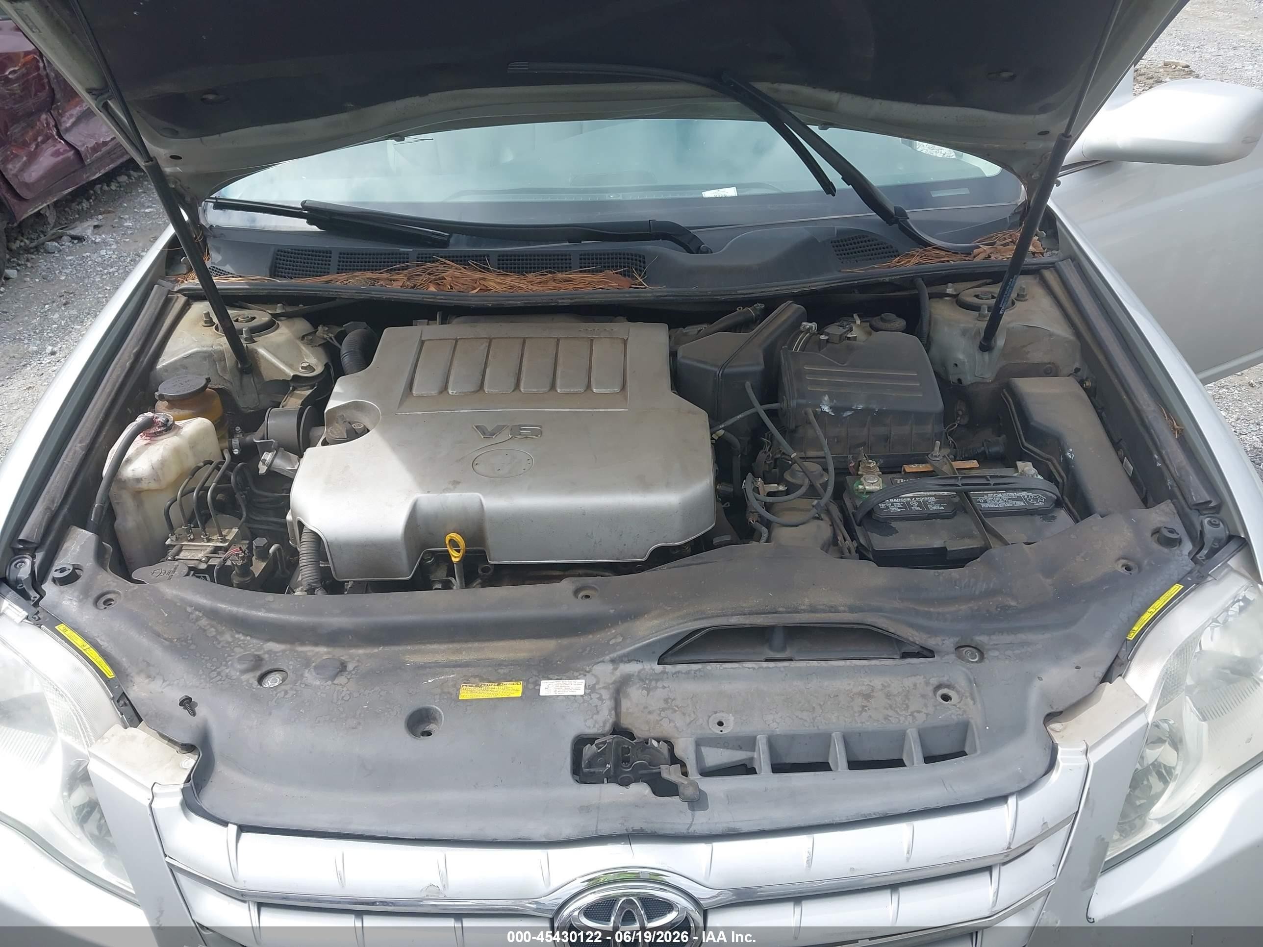 2006 Toyota Avalon Limited Silver vin: 4T1BK36B36U072739