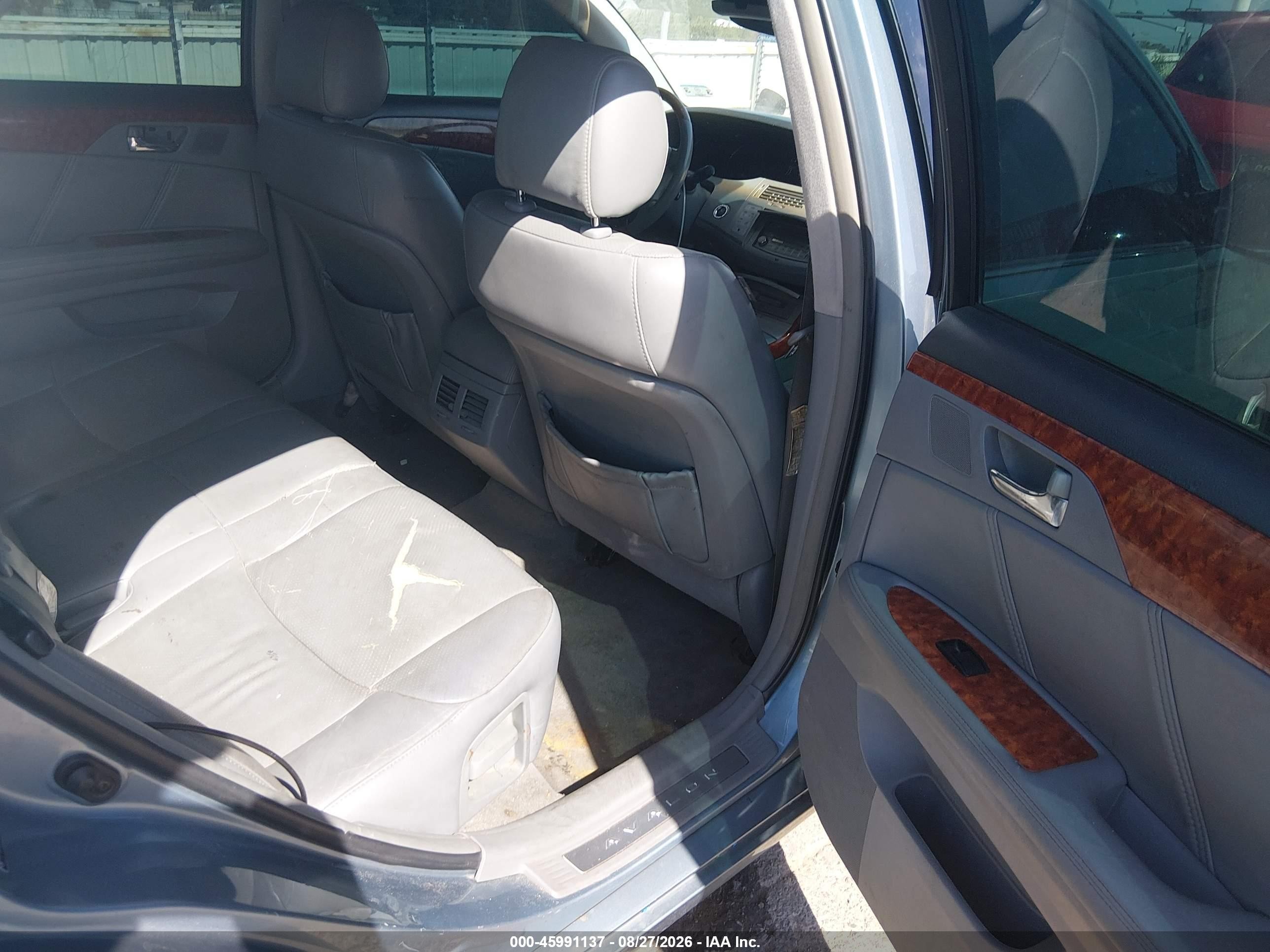 2006 Toyota Avalon Limited Light Blue vin: 4T1BK36B36U079609
