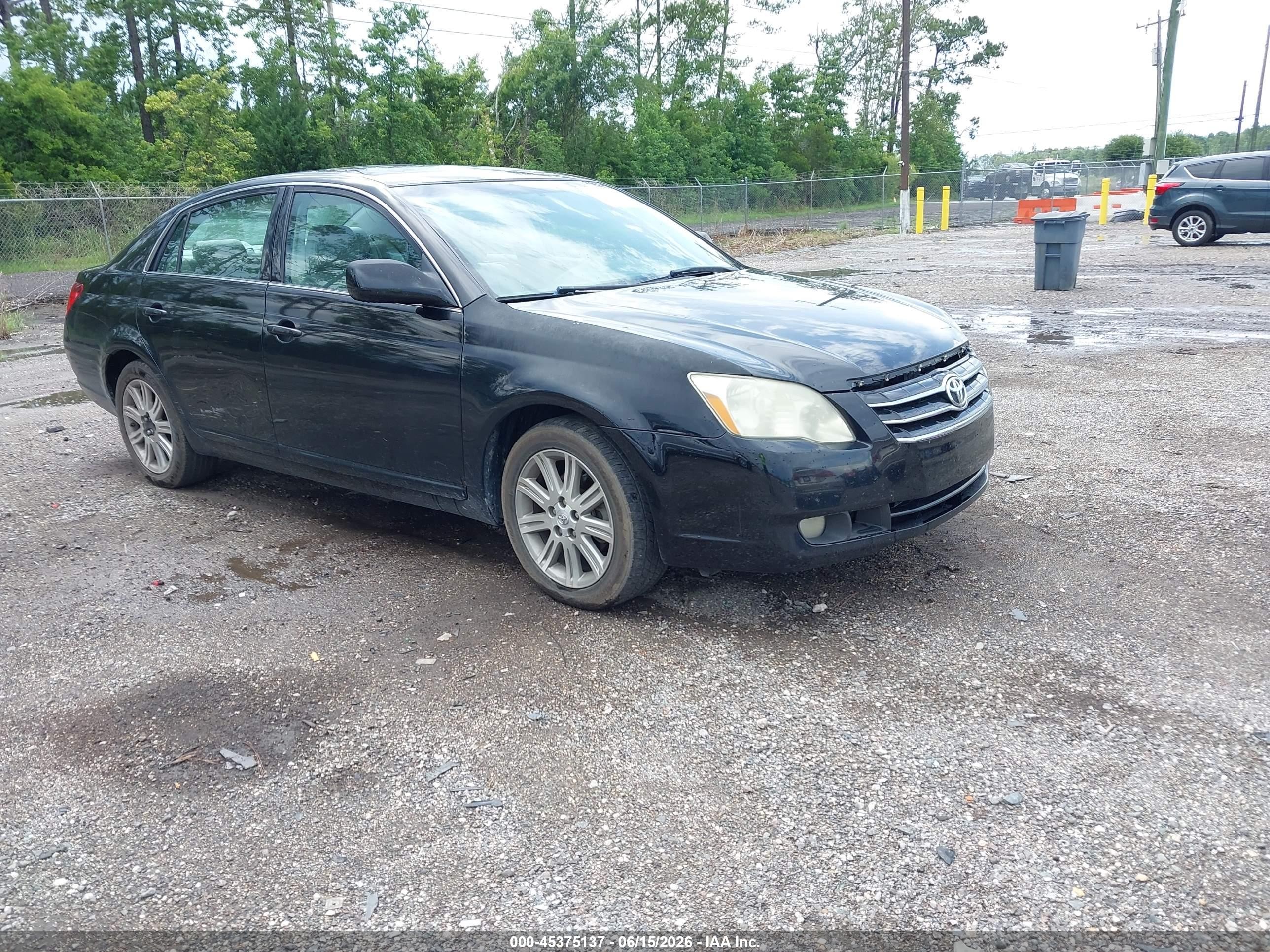 2006 Toyota Avalon Limited Black vin: 4T1BK36B36U093851