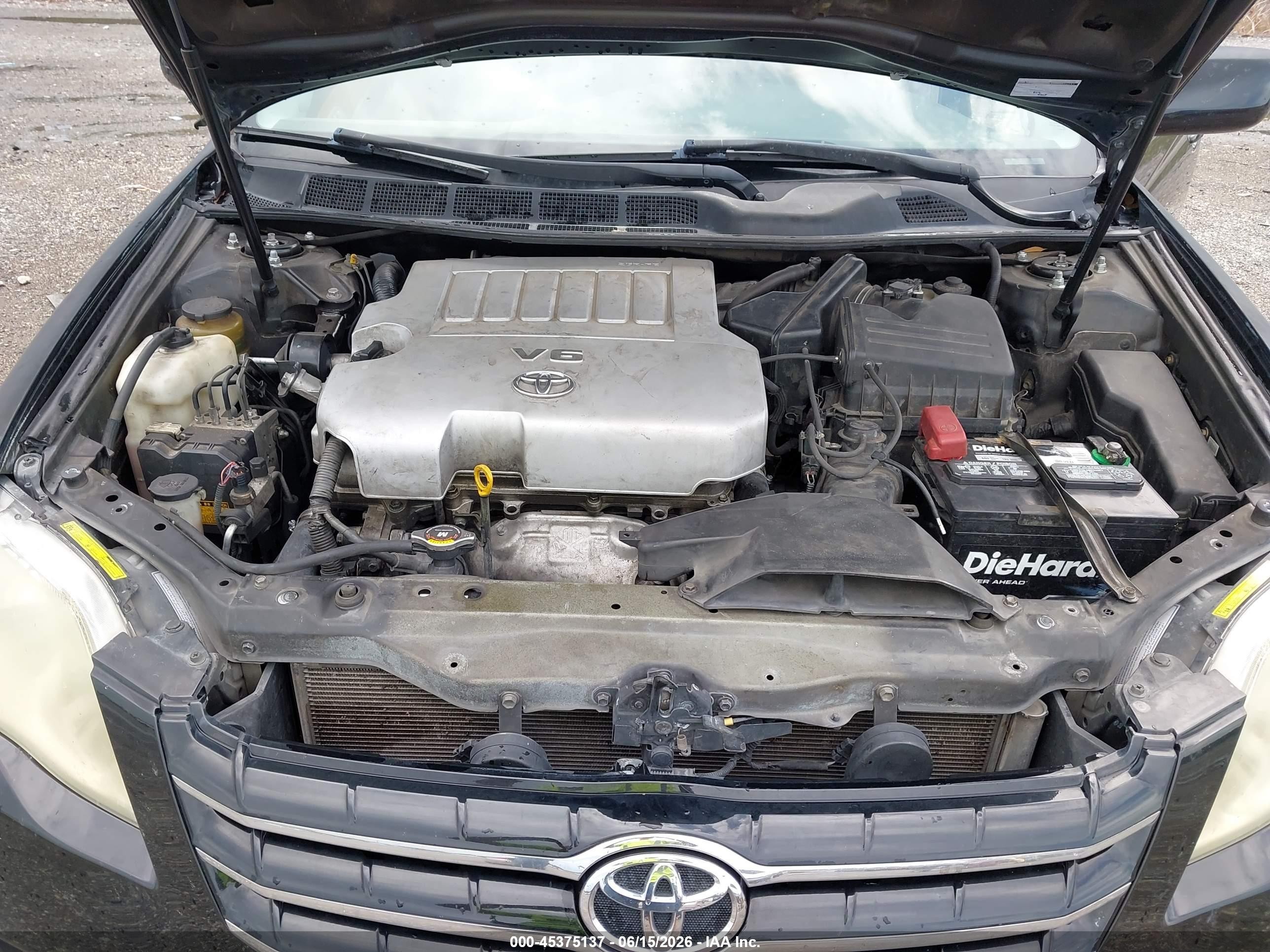 2006 Toyota Avalon Limited Черный vin: 4T1BK36B36U093851