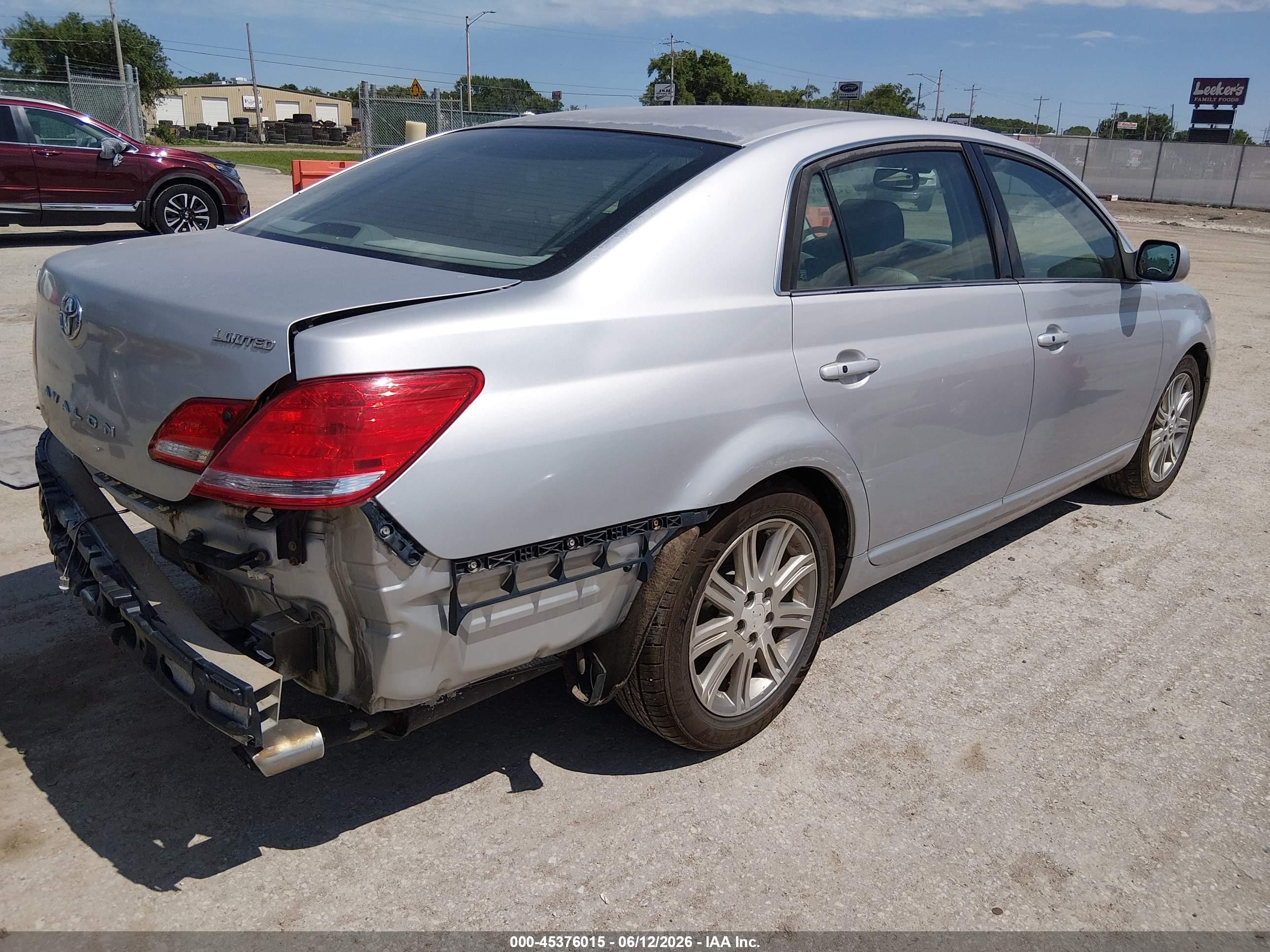 2006 Toyota Avalon Limited Silver vin: 4T1BK36B36U103763