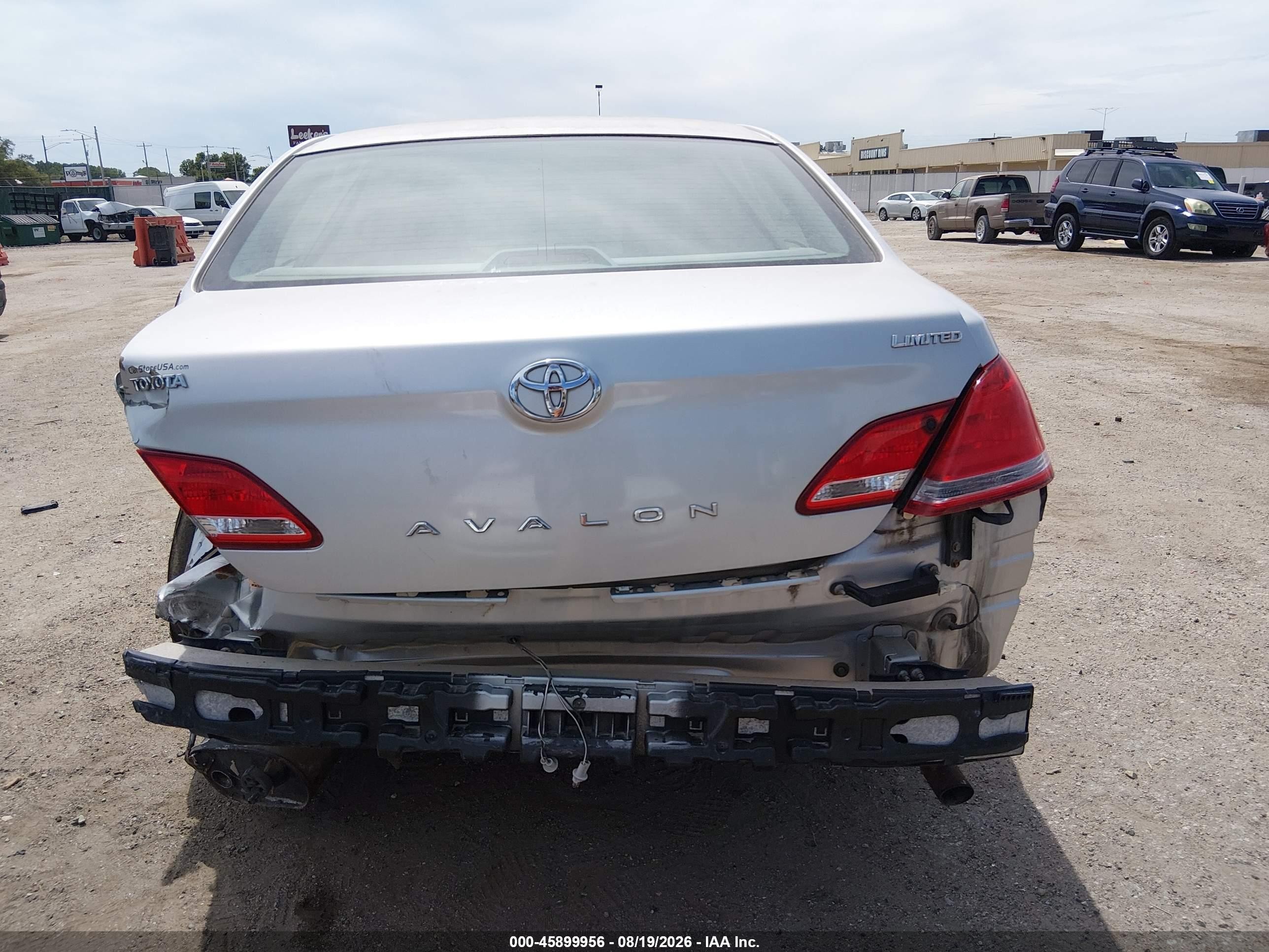 2006 Toyota Avalon Limited Silver vin: 4T1BK36B36U103763