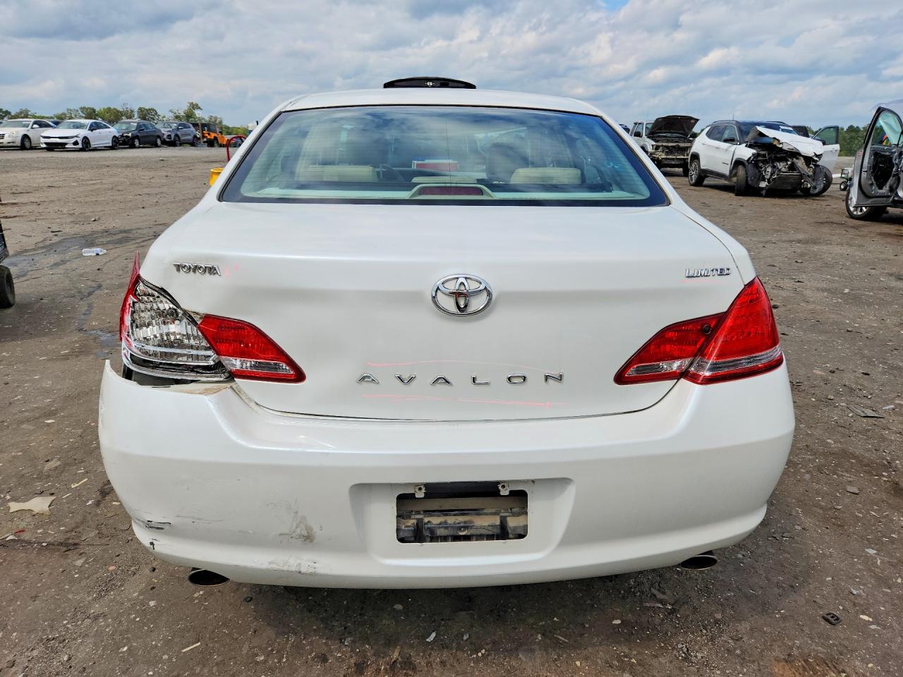 2006 Toyota Avalon Limited White vin: 4T1BK36B36U157841