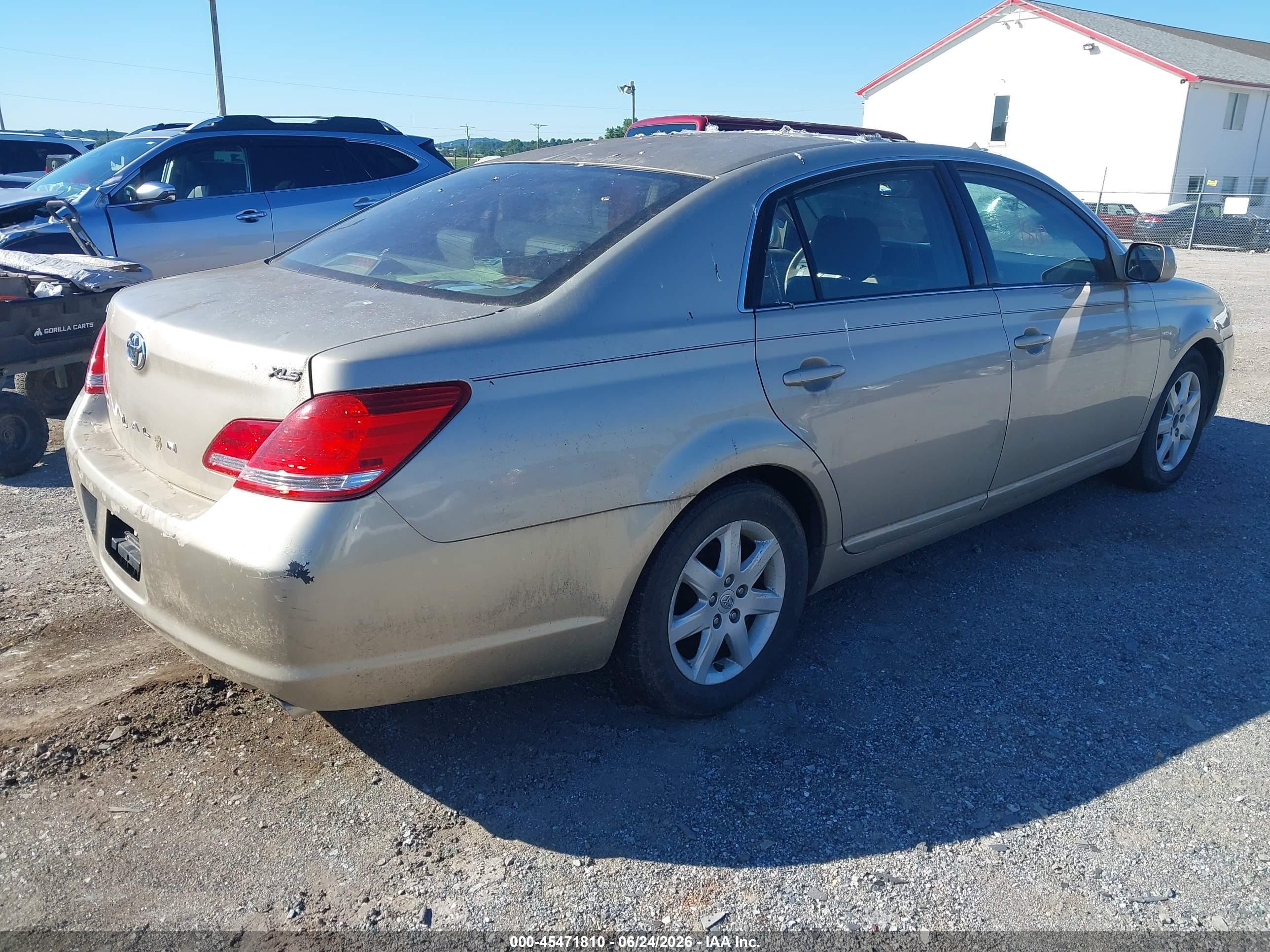 2007 Toyota Avalon Xl Gold vin: 4T1BK36B37U175063