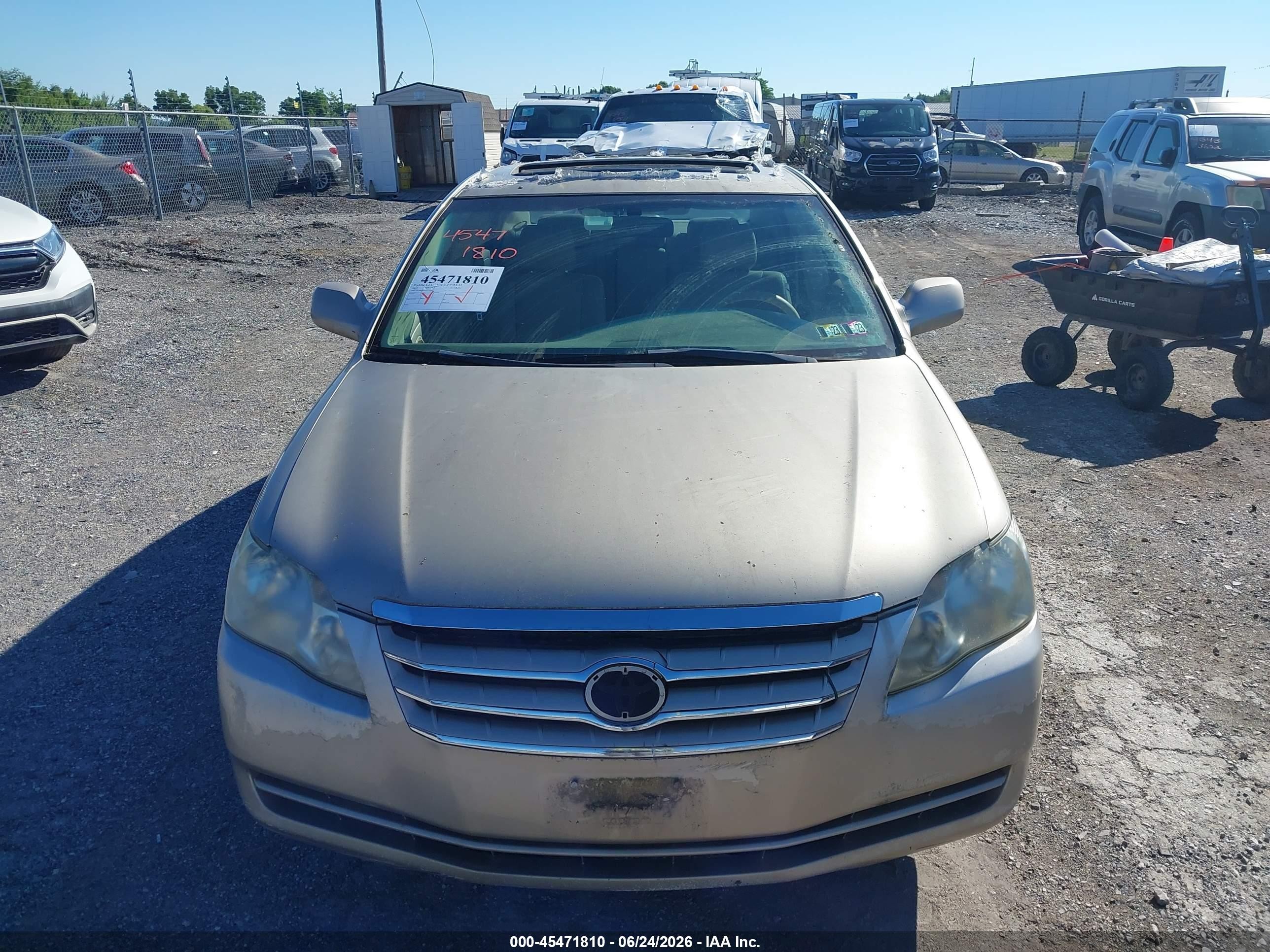 2007 Toyota Avalon Xl Gold vin: 4T1BK36B37U175063