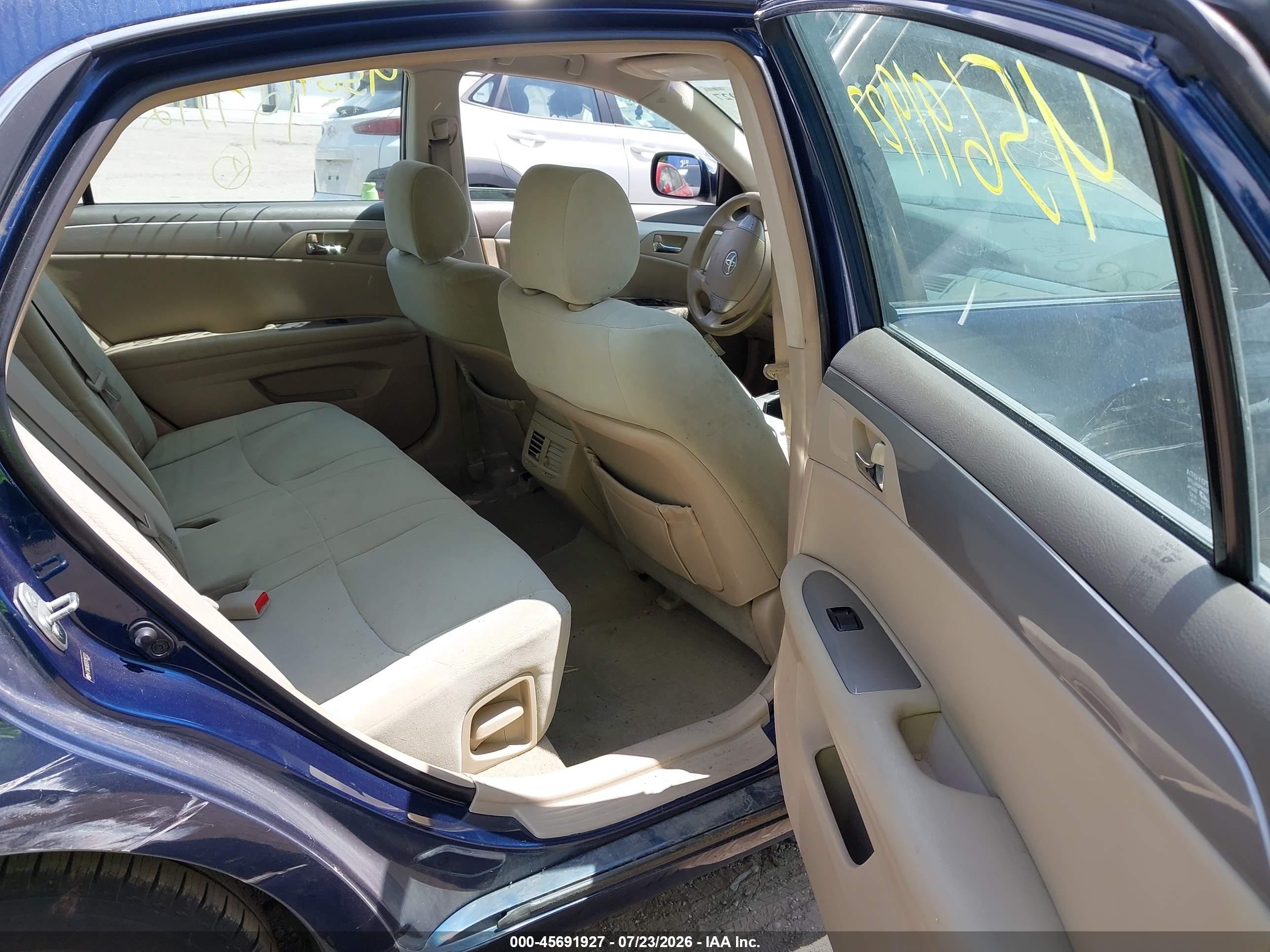 2007 Toyota Avalon Xl Blue vin: 4T1BK36B37U197712