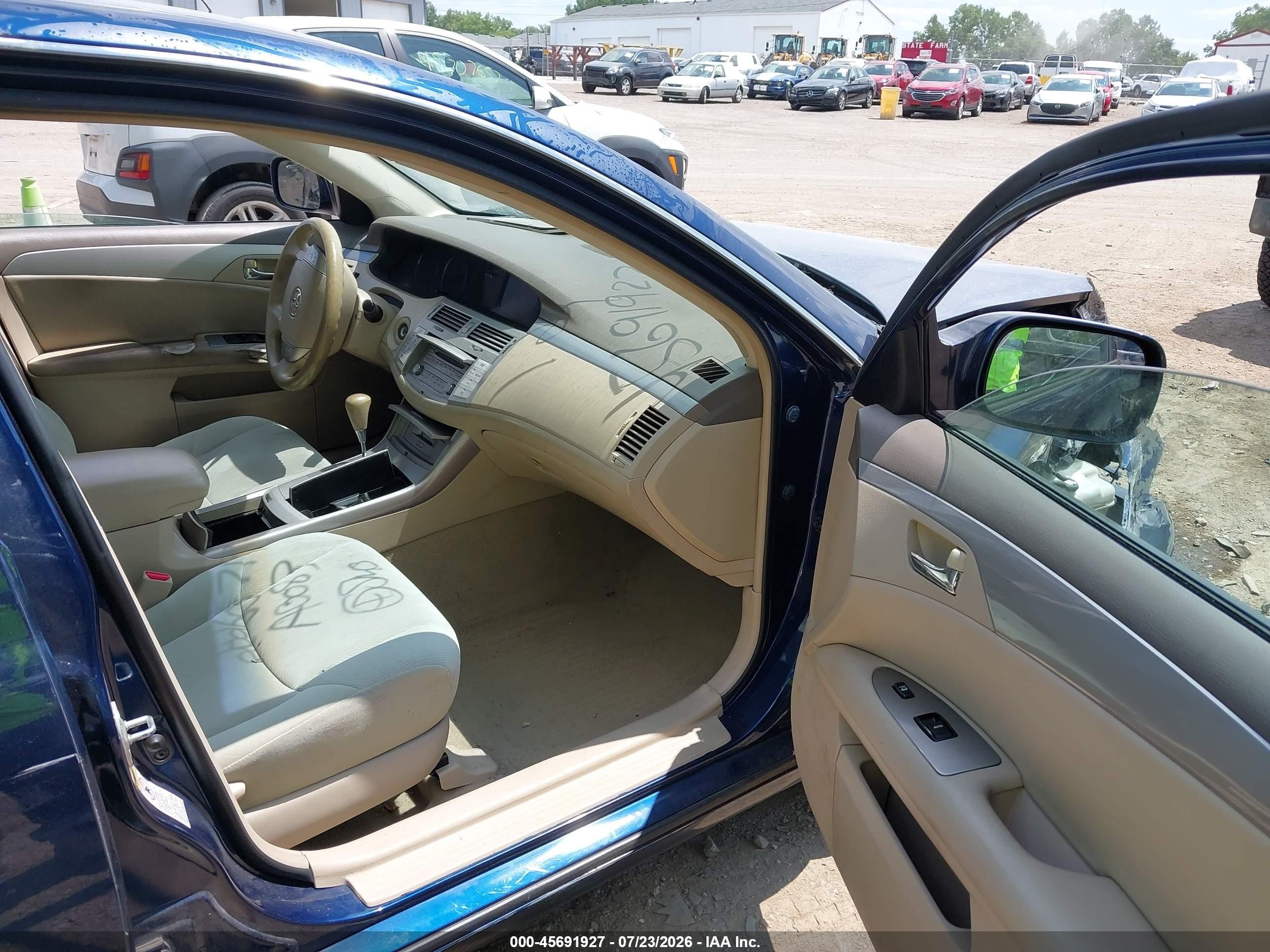 2007 Toyota Avalon Xl Blue vin: 4T1BK36B37U197712