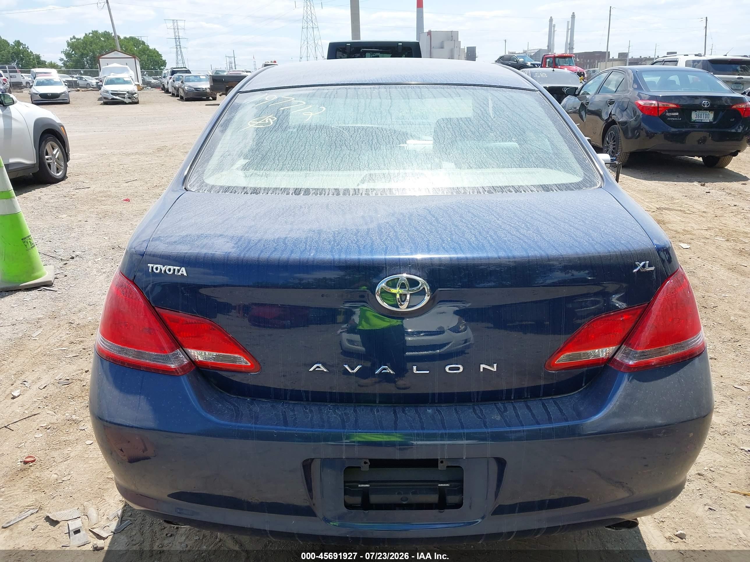 2007 Toyota Avalon Xl Blue vin: 4T1BK36B37U197712