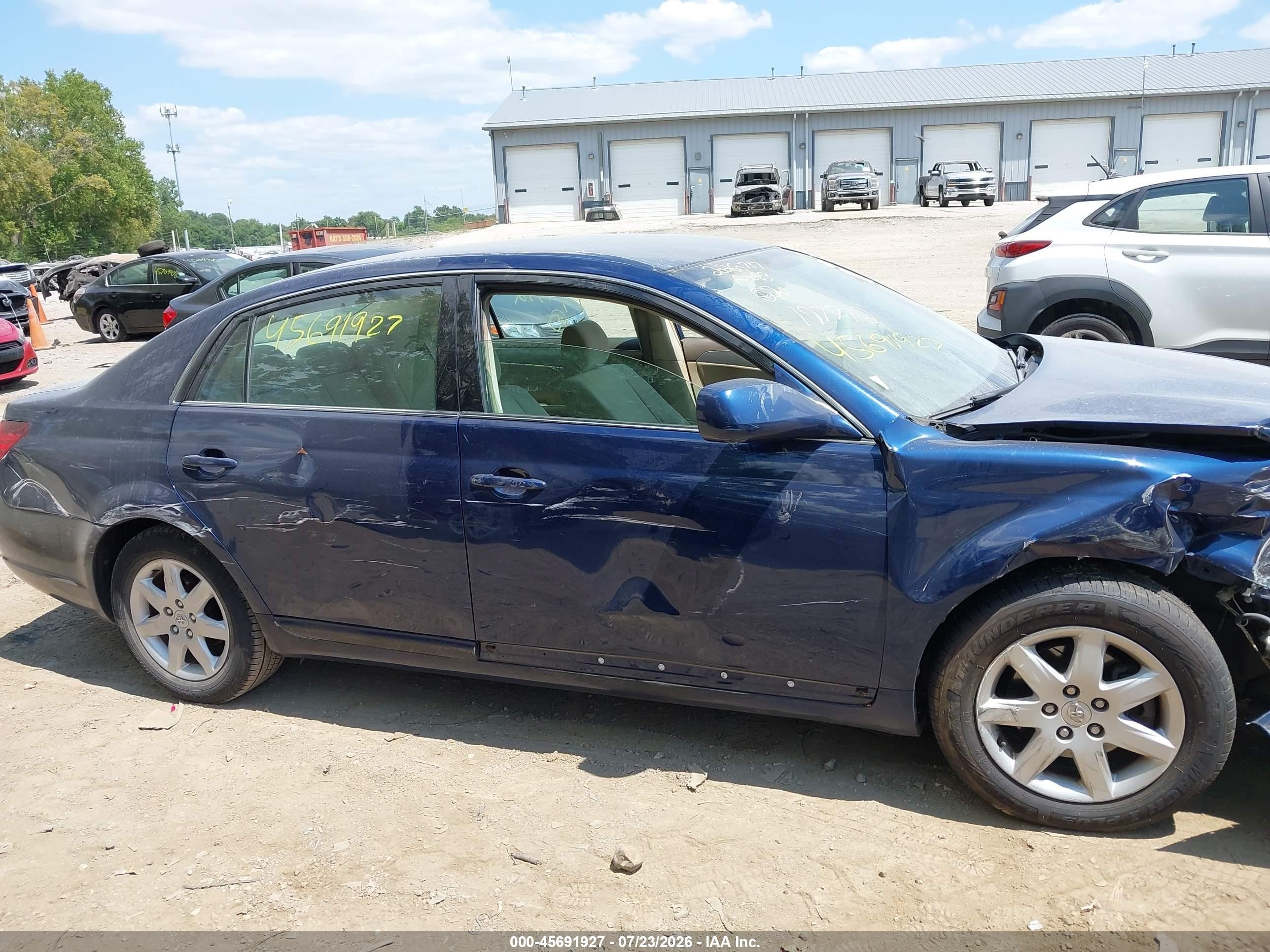 2007 Toyota Avalon Xl Blue vin: 4T1BK36B37U197712