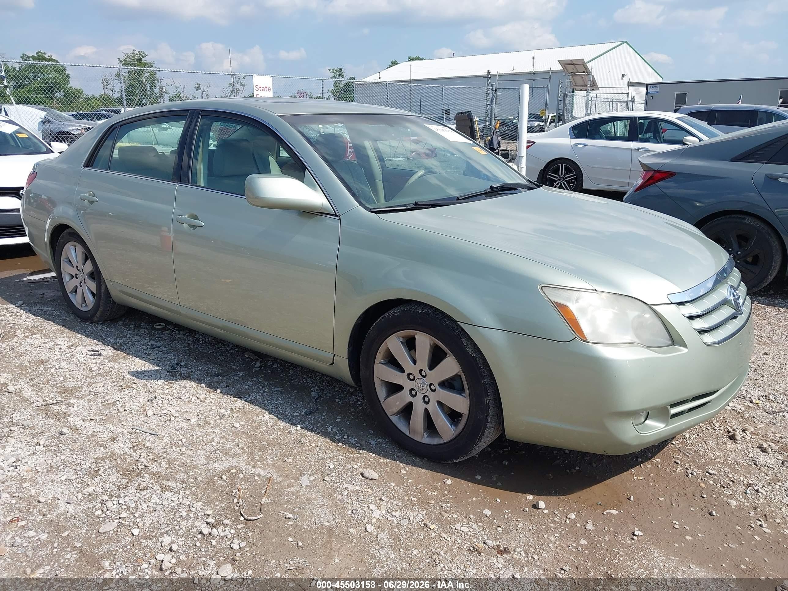 2007 Toyota Avalon Xls Green vin: 4T1BK36B37U217165
