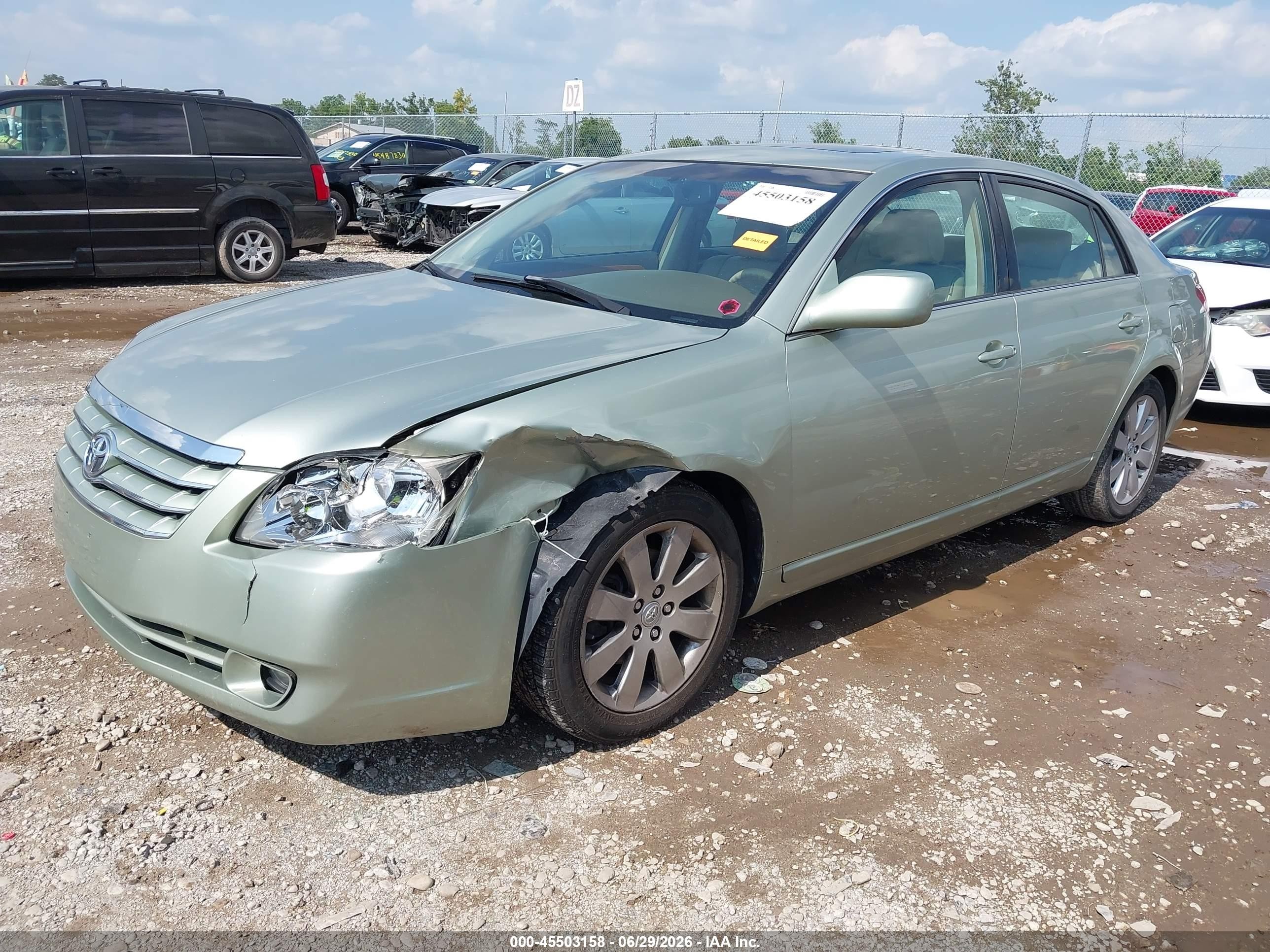2007 Toyota Avalon Xls Green vin: 4T1BK36B37U217165