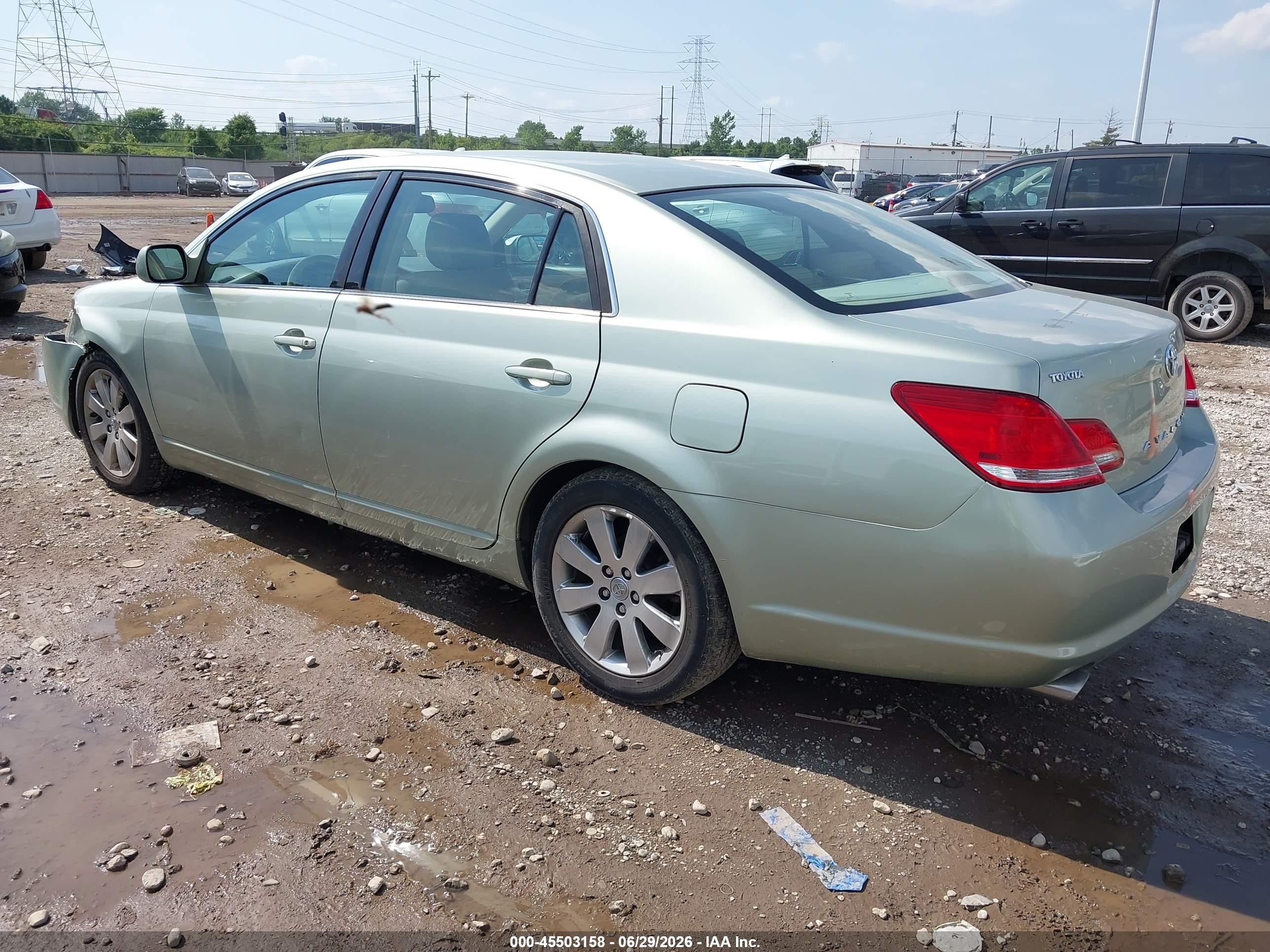 2007 Toyota Avalon Xls Green vin: 4T1BK36B37U217165