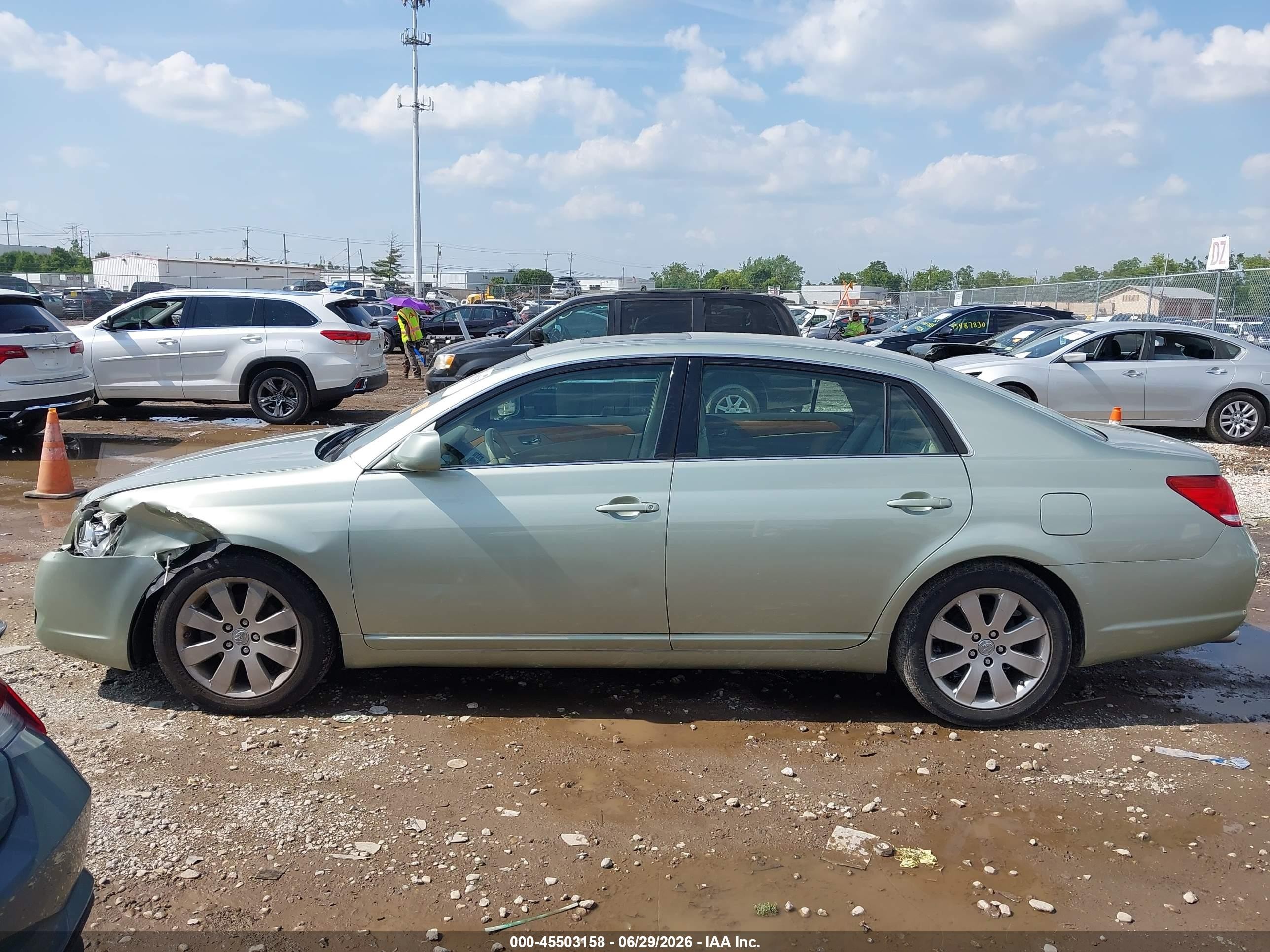 2007 Toyota Avalon Xls Green vin: 4T1BK36B37U217165