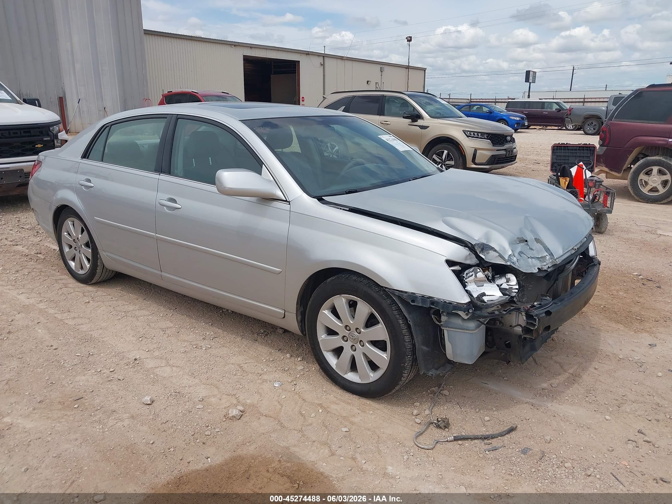 2007 Toyota Avalon Xls Silver vin: 4T1BK36B37U224018