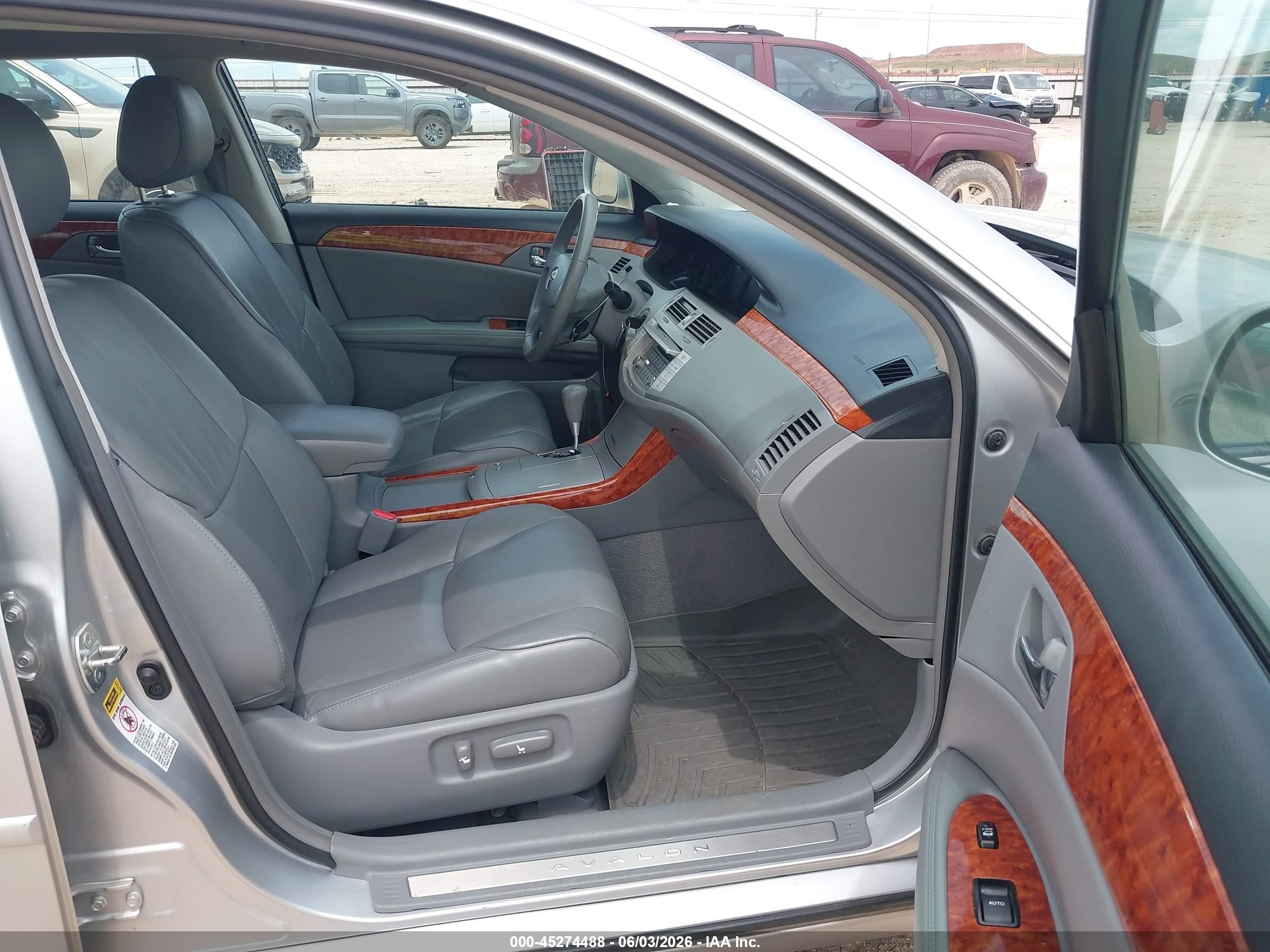 2007 Toyota Avalon Xls Silver vin: 4T1BK36B37U224018