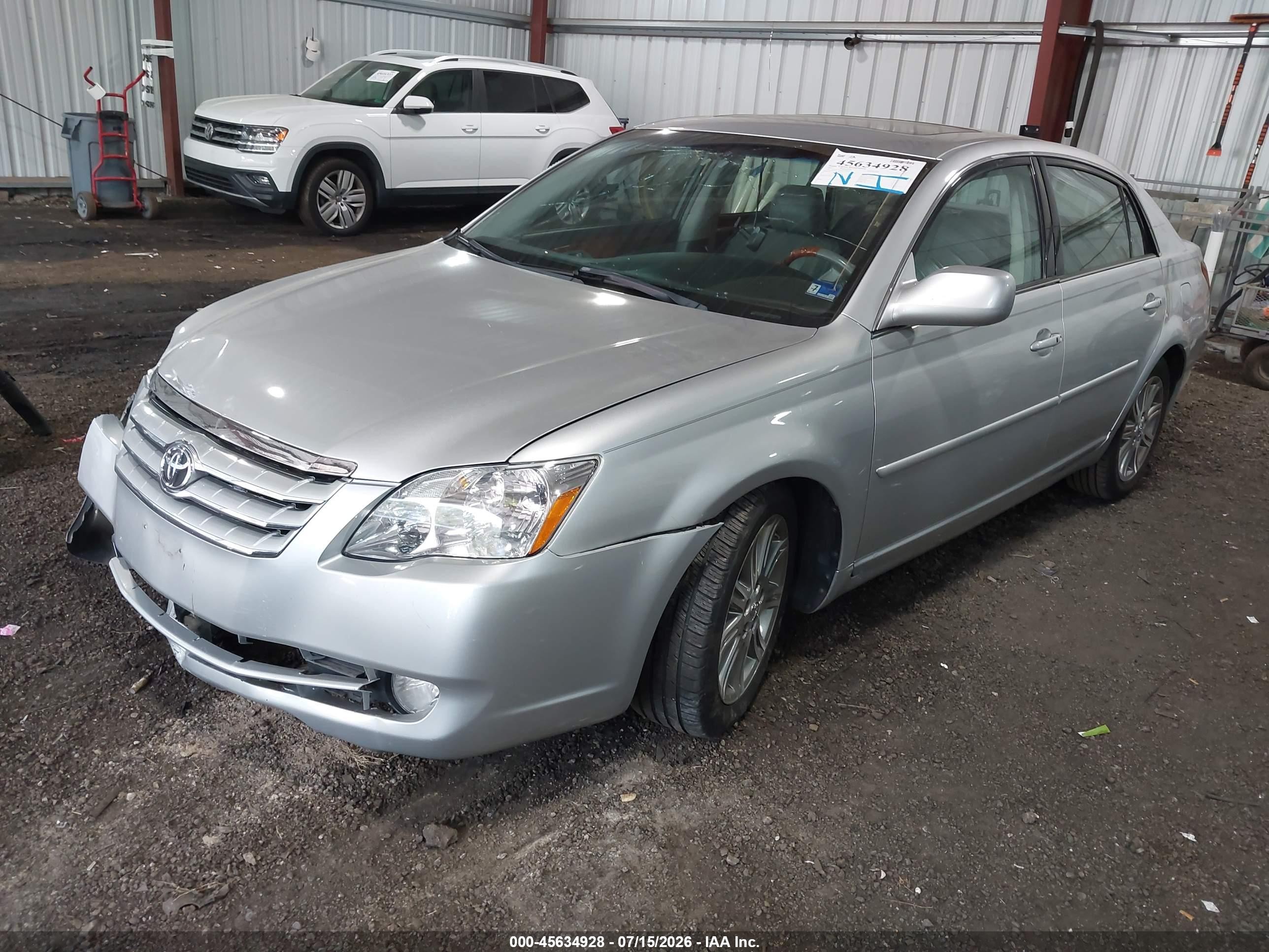2007 Toyota Avalon Limited Silver vin: 4T1BK36B37U226013