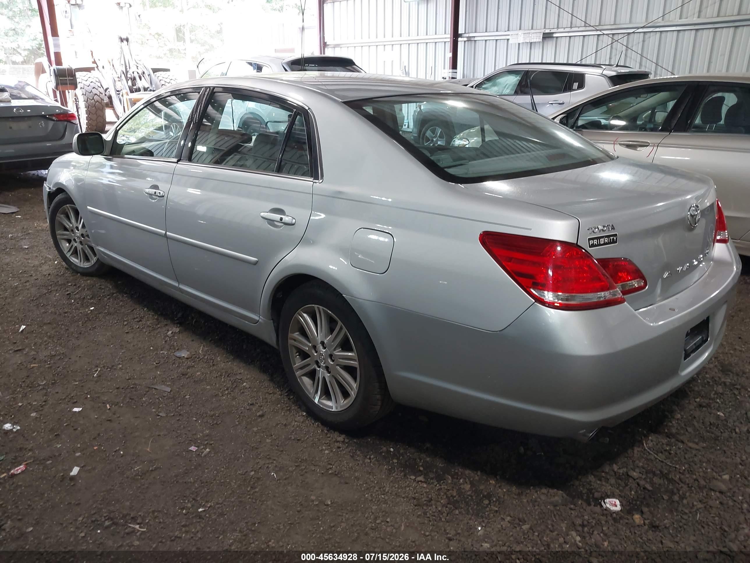 2007 Toyota Avalon Limited Silver vin: 4T1BK36B37U226013