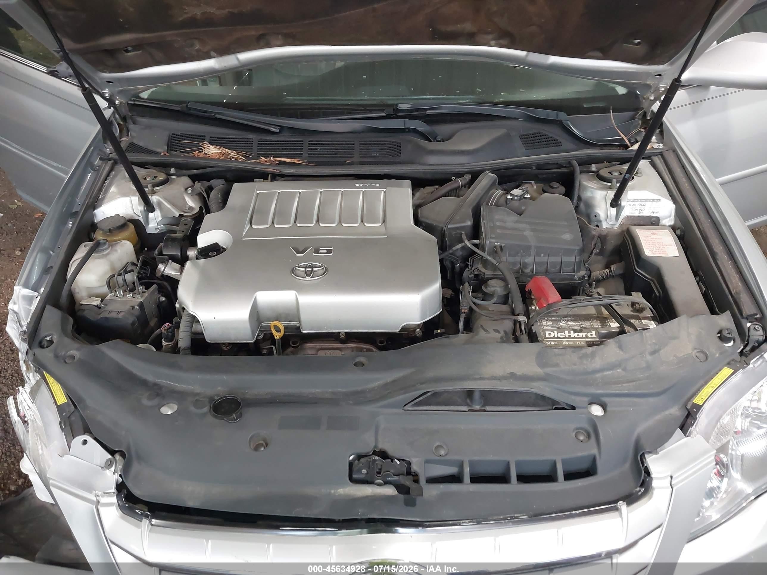 2007 Toyota Avalon Limited Silver vin: 4T1BK36B37U226013