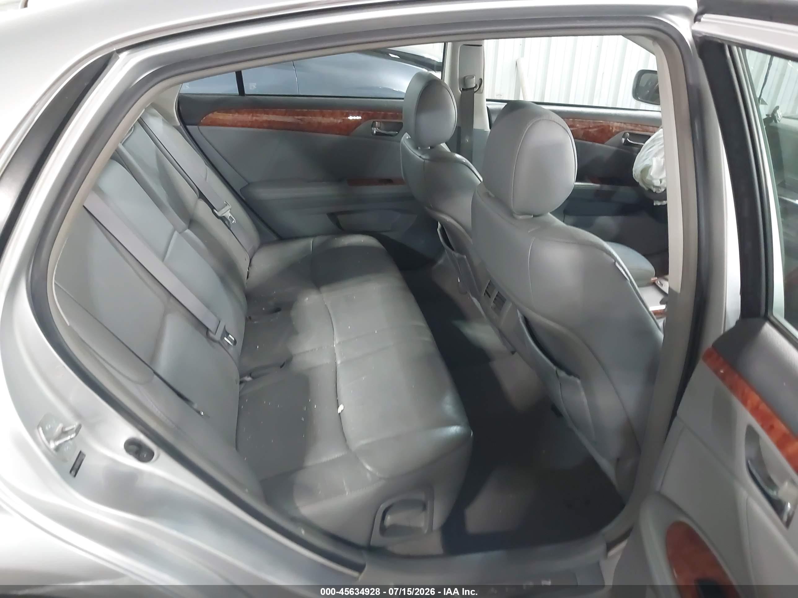 2007 Toyota Avalon Limited Silver vin: 4T1BK36B37U226013