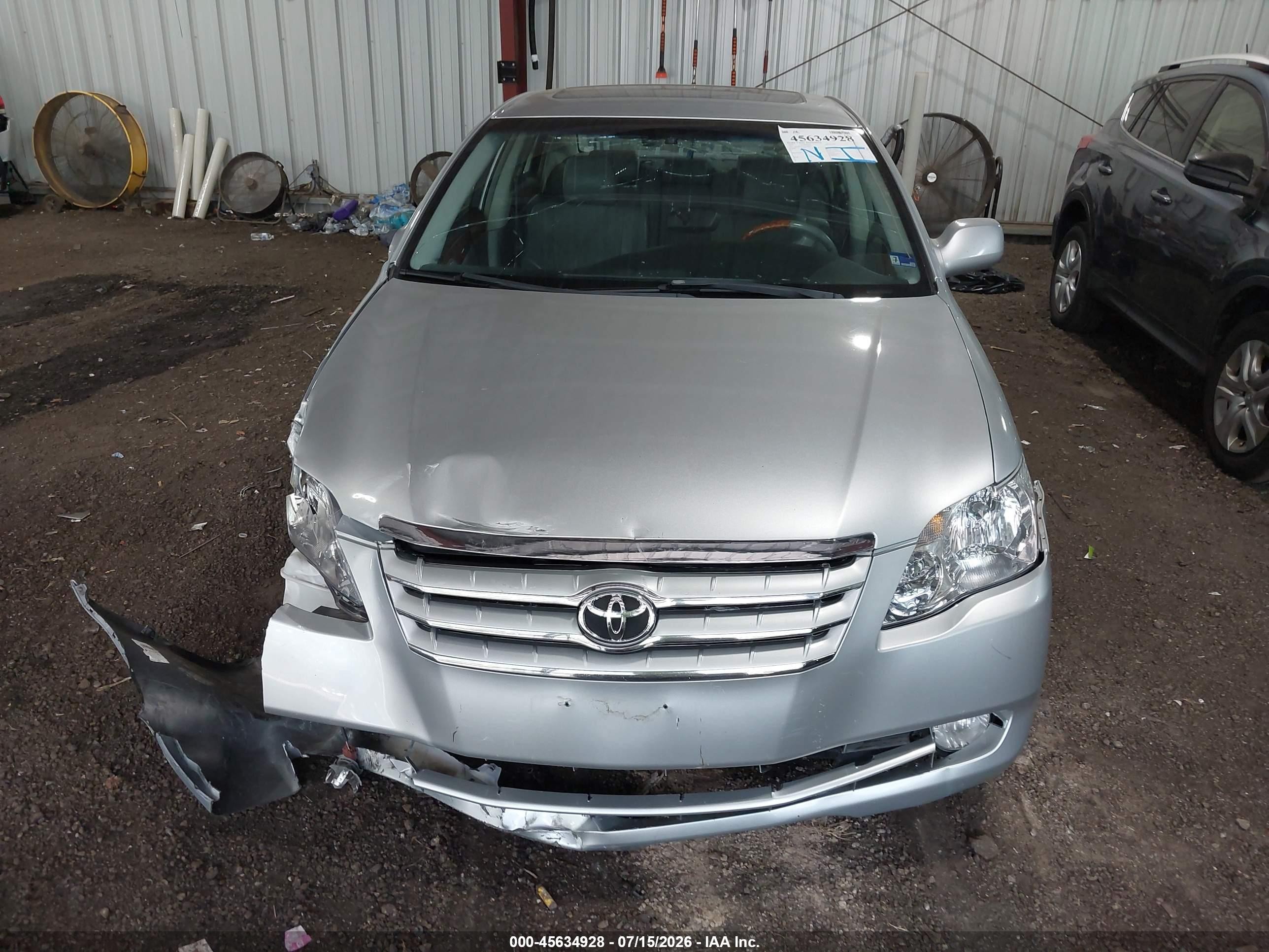 2007 Toyota Avalon Limited Silver vin: 4T1BK36B37U226013