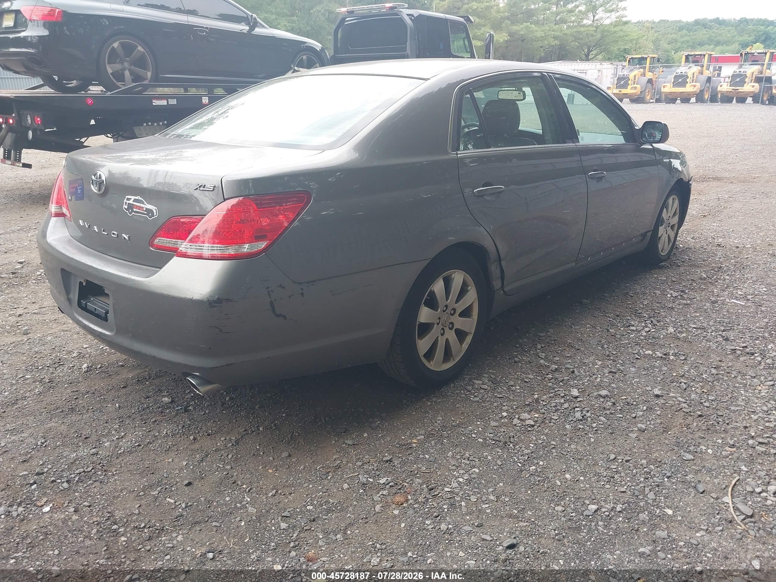 2007 Toyota Avalon Xls Gray vin: 4T1BK36B37U232636