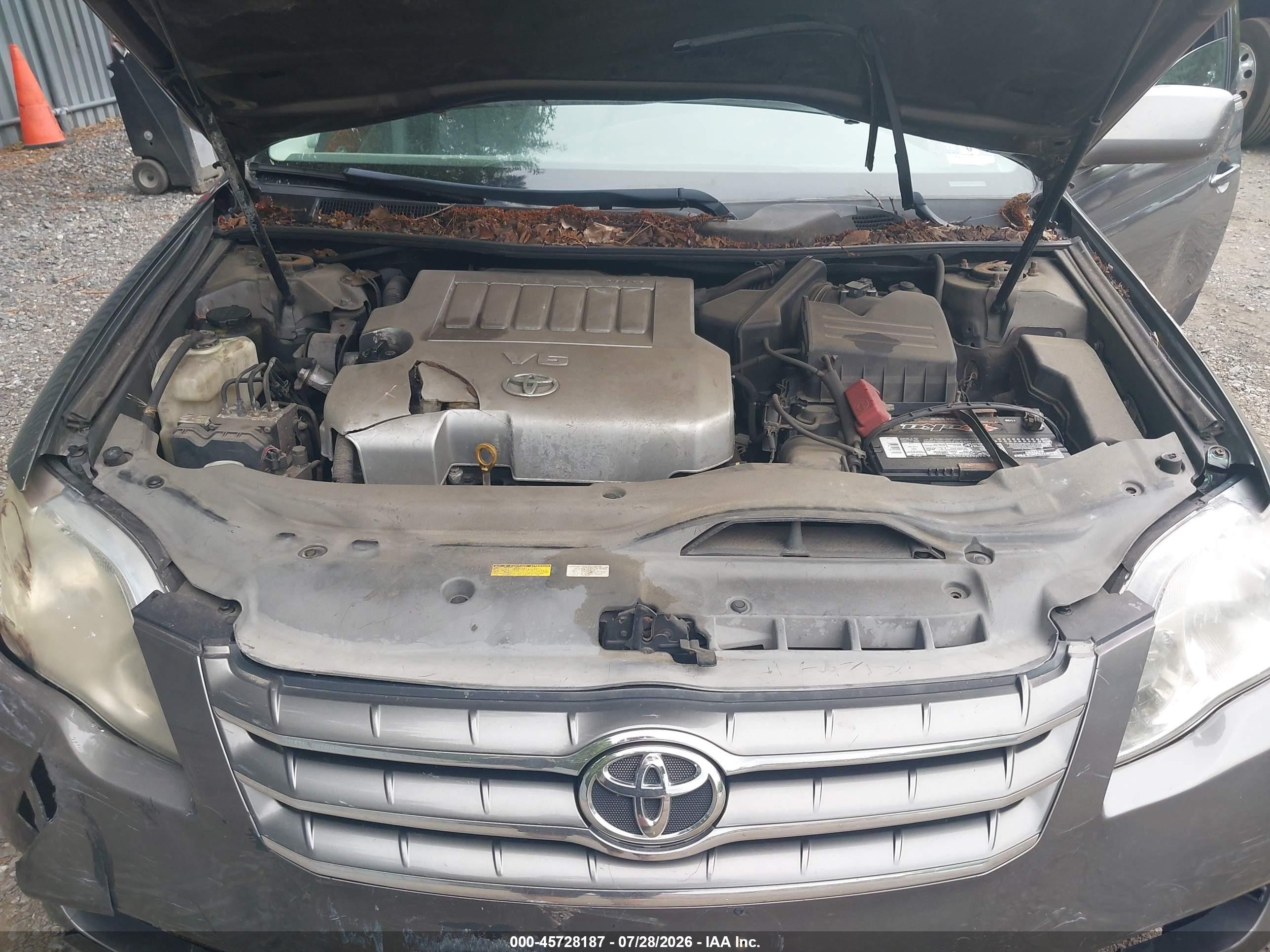 2007 Toyota Avalon Xls Gray vin: 4T1BK36B37U232636