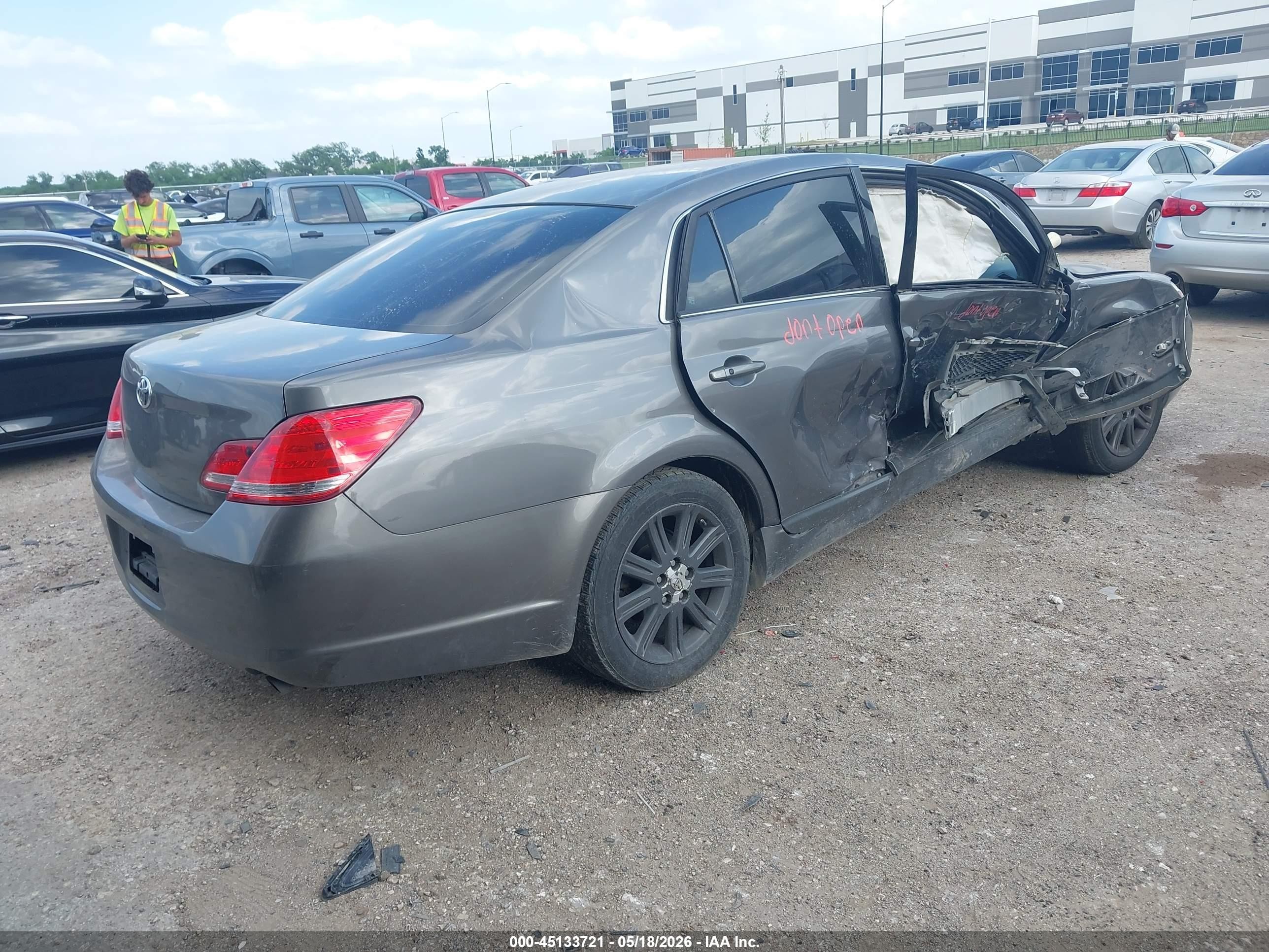 2007 Toyota Avalon Limited Gray vin: 4T1BK36B37U235746