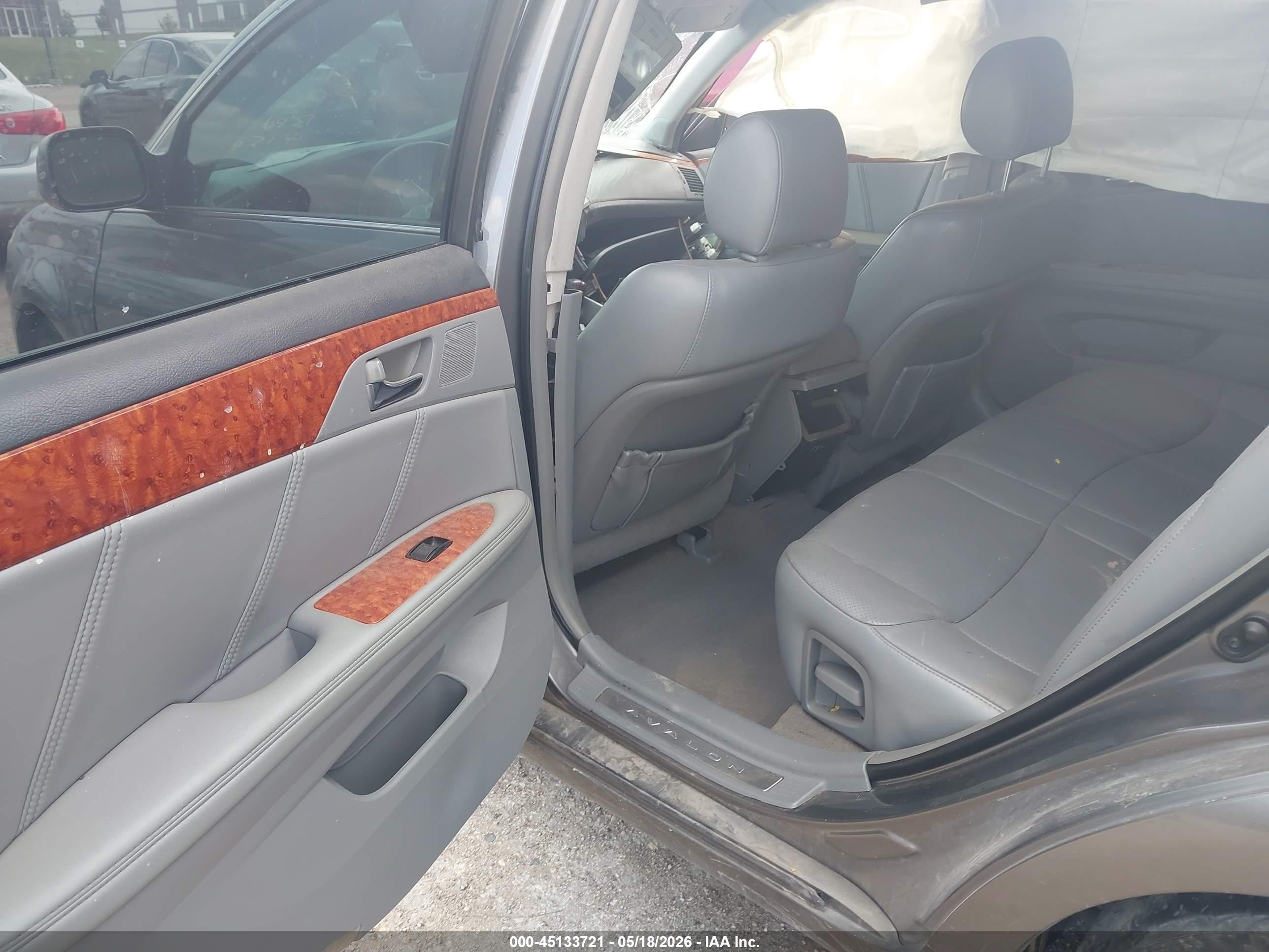 2007 Toyota Avalon Limited Gray vin: 4T1BK36B37U235746