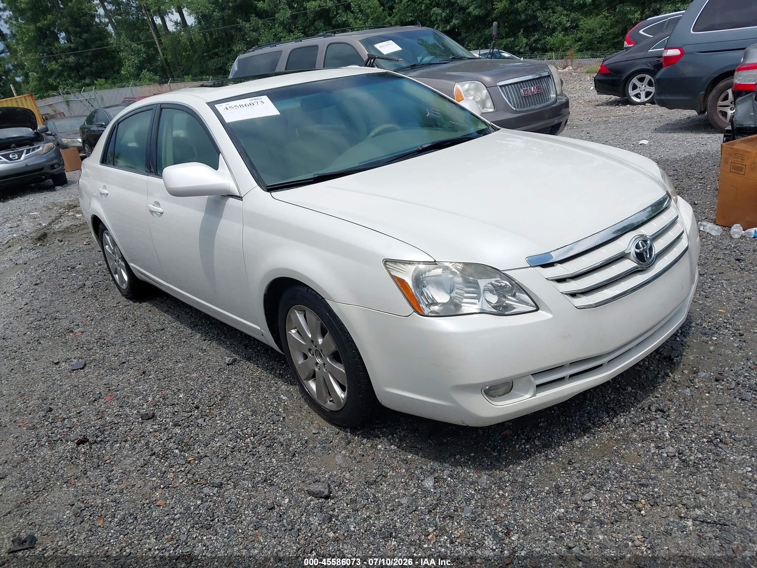 2007 Toyota Avalon Xls Белый vin: 4T1BK36B37U246567