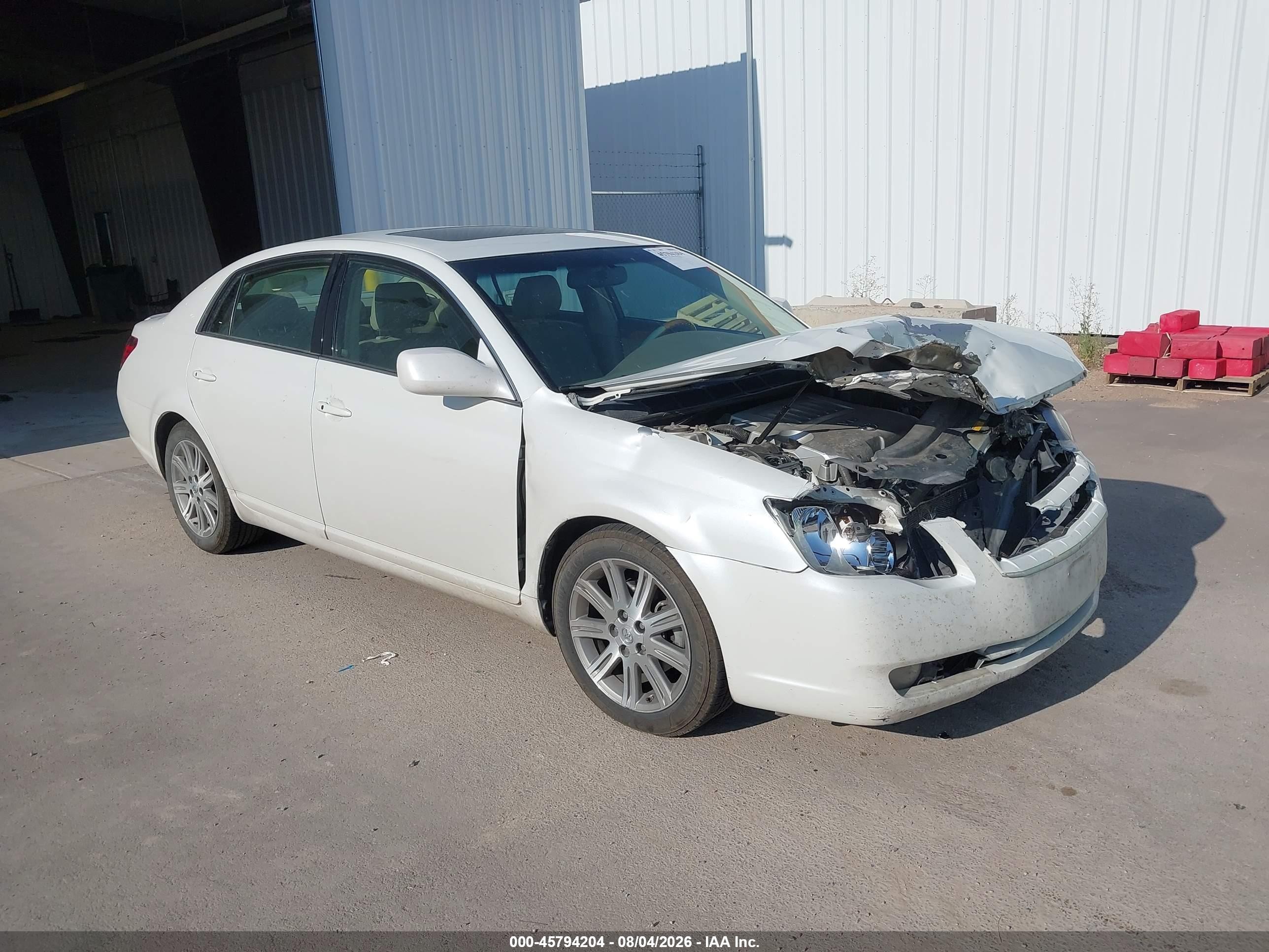 2007 Toyota Avalon Limited White vin: 4T1BK36B37U252210