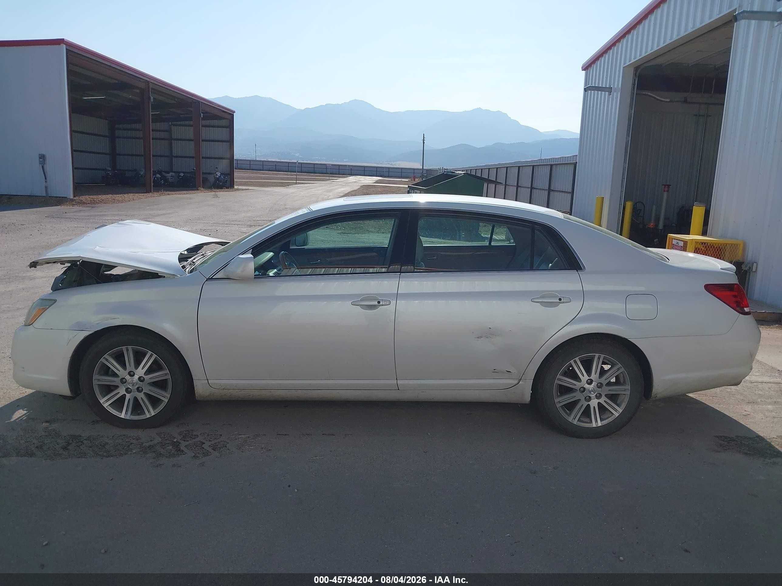 2007 Toyota Avalon Limited White vin: 4T1BK36B37U252210