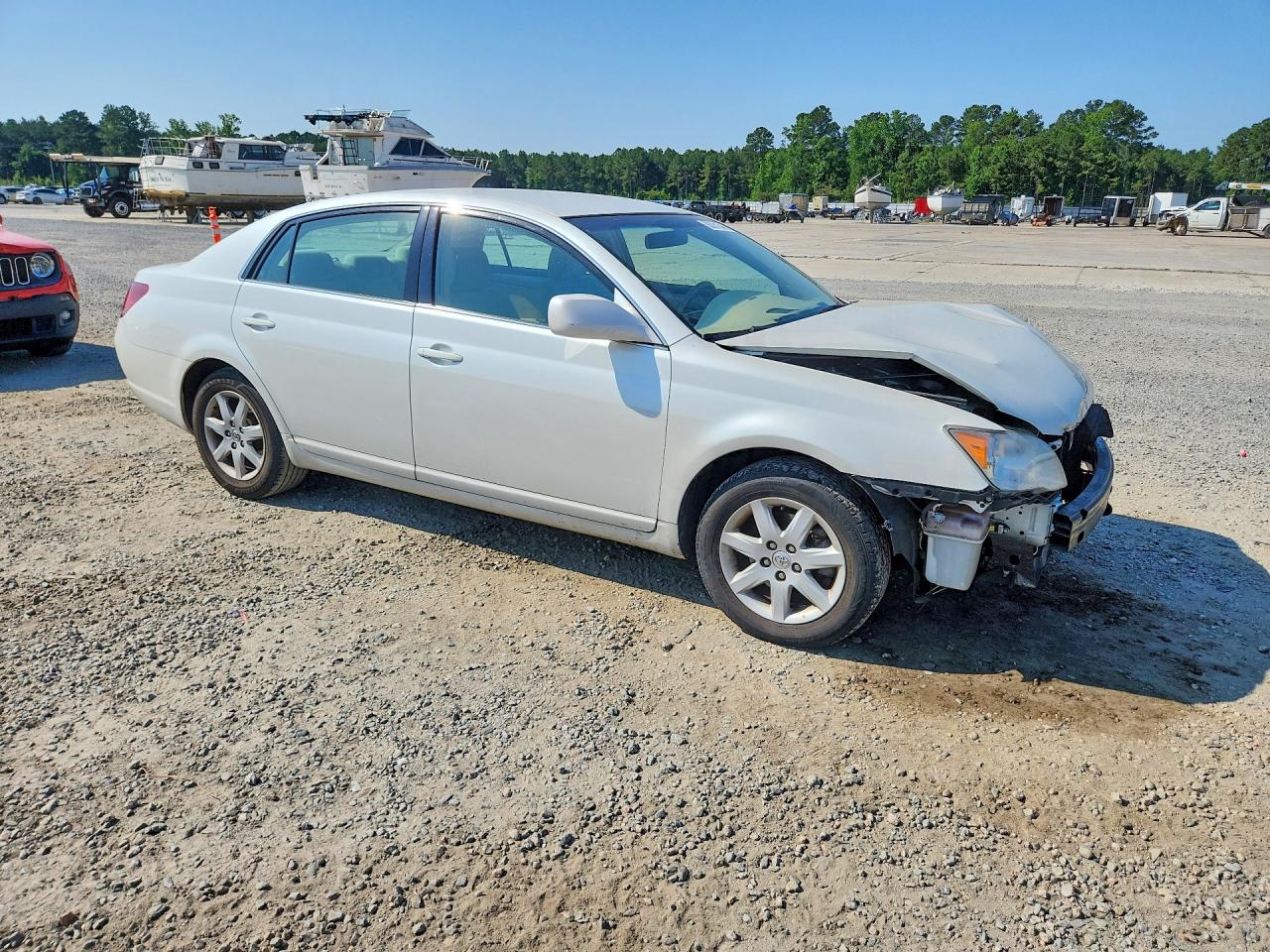 2008 Toyota Avalon Xl White vin: 4T1BK36B38U257330